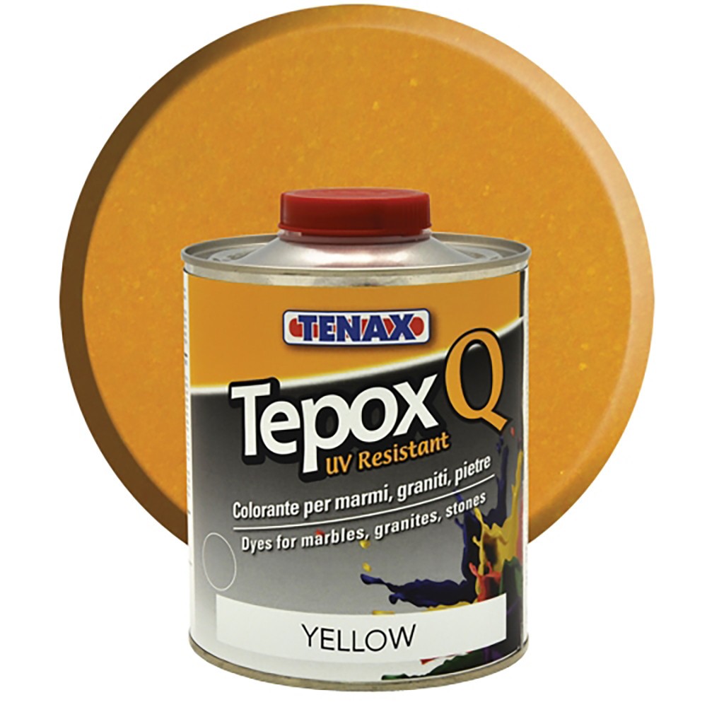 Tenax Tepox Q Stain for Stone (1/4 Ltr) – Yellow