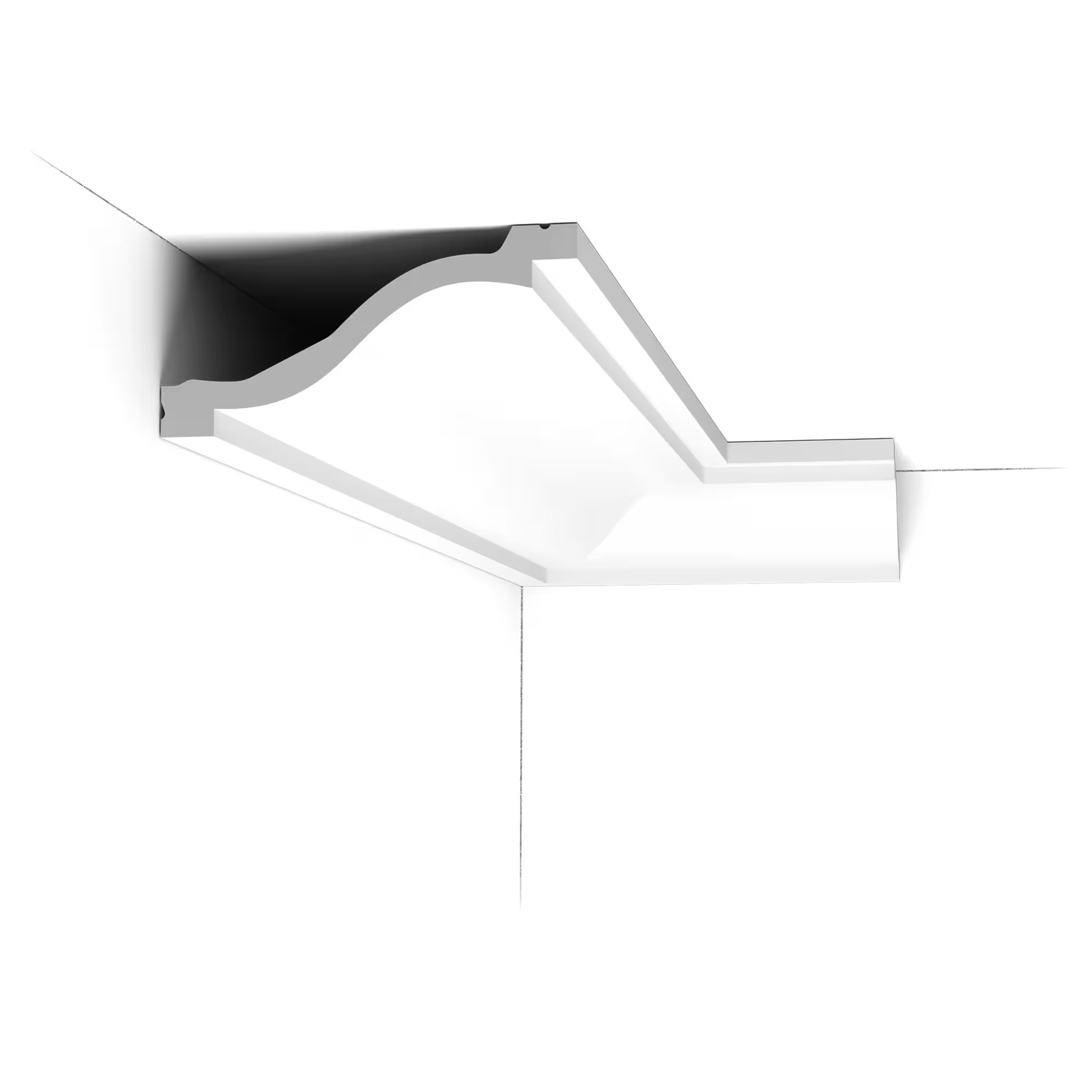 Orac Decor C331 Purotouch Polyurethane Crown Moulding Primed – Size Options