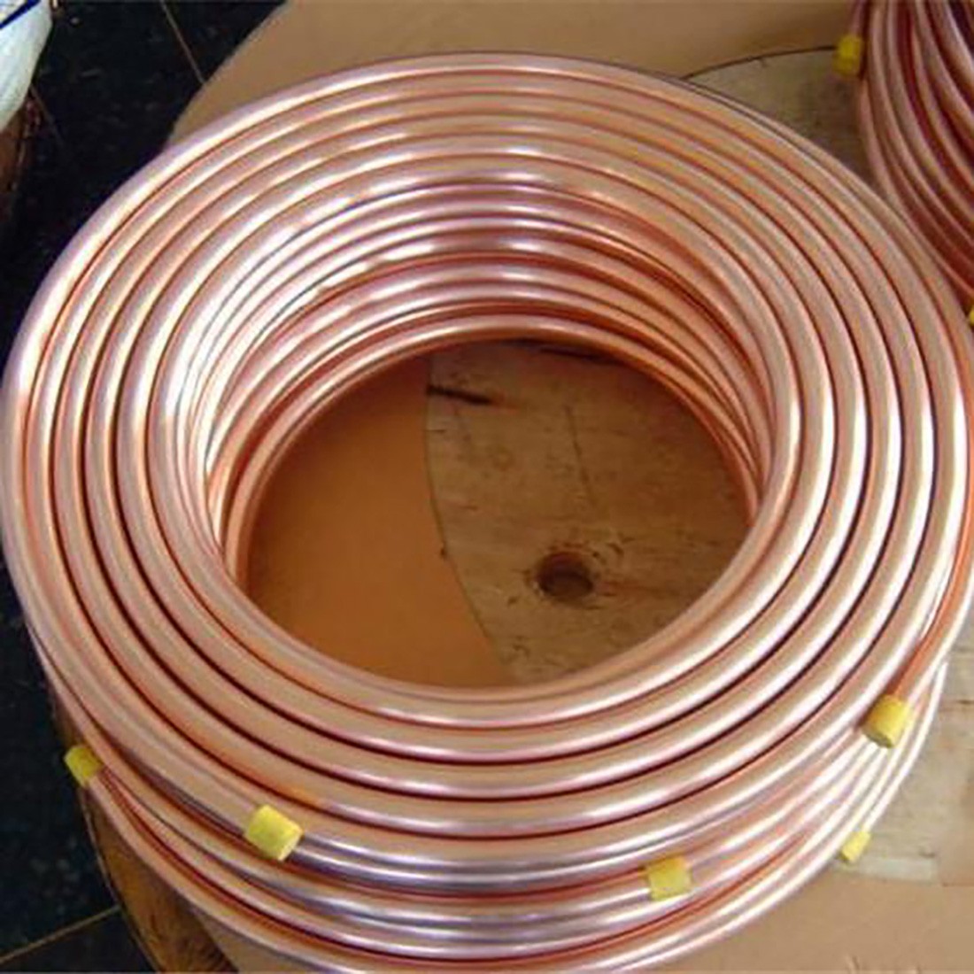 Copper Tube Pipe Coil 1.8mm-12.7mm OD Air Conditioning Microbore Pipe Soft Coil