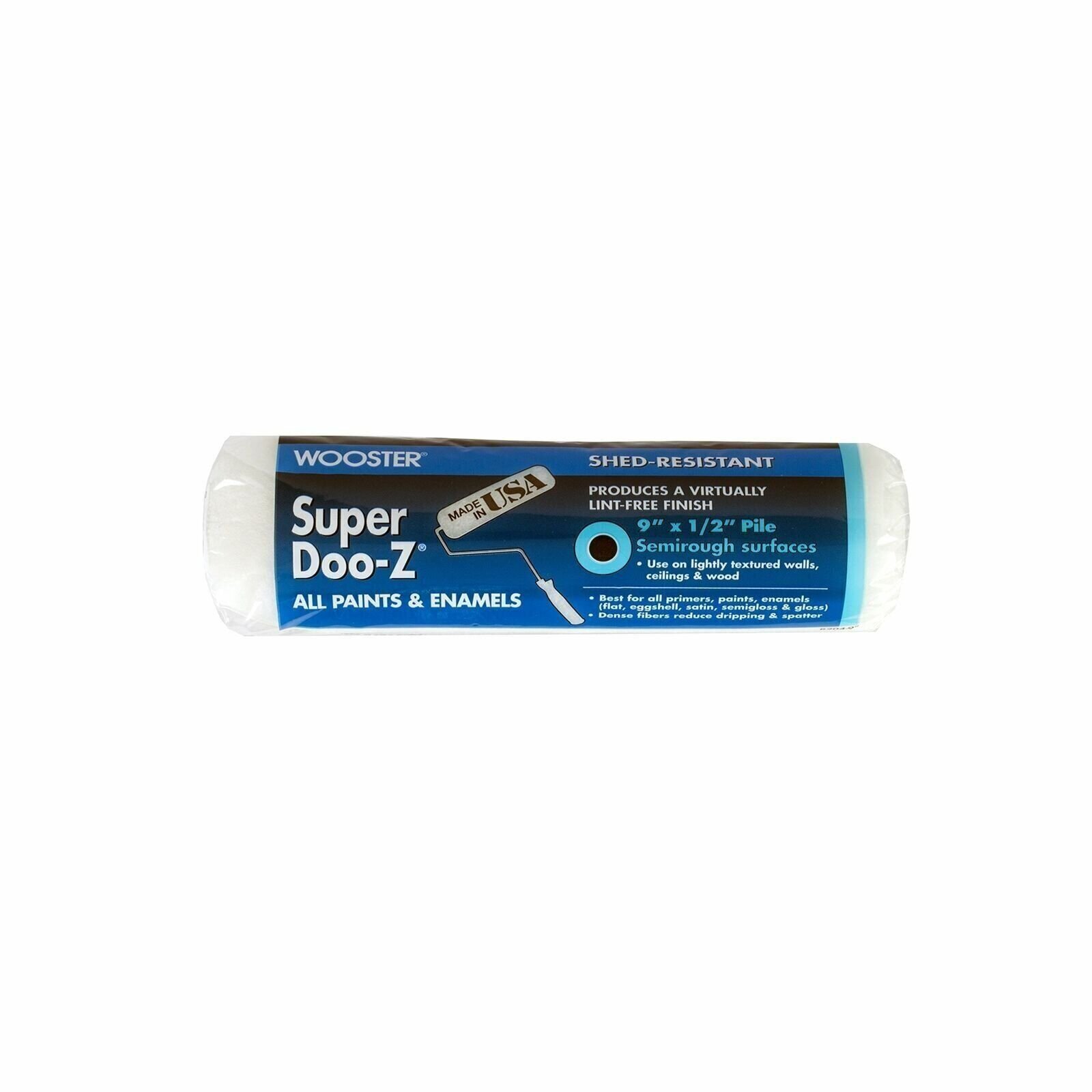 Wooster Brush R204-9 1/2 NAP Roller Cover, 9 Inch