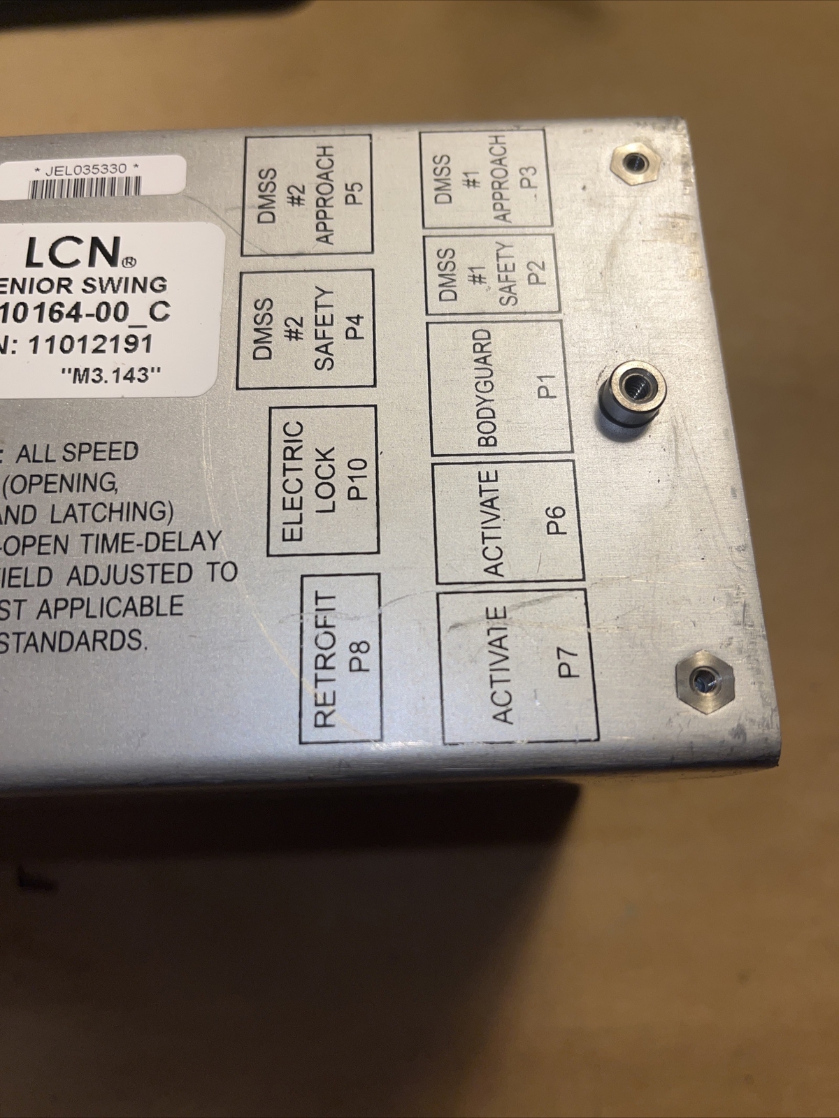 LCN Senior Swing Operator Automatic Door Control Box 710164-00 120V