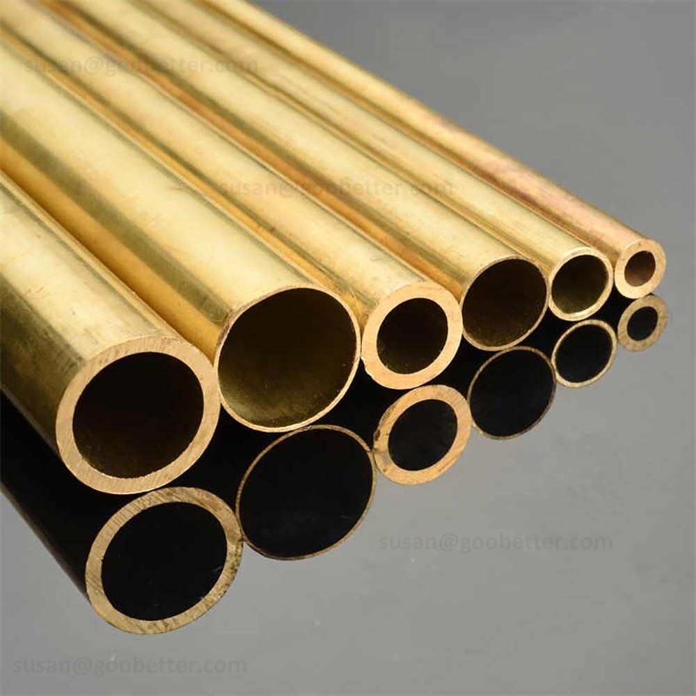 Brass Tube Round 2mm 3mm 4mm 5mm 6mm 7mm 8mm 10mm 12mm 14mm 15mm O.D. X 200mm