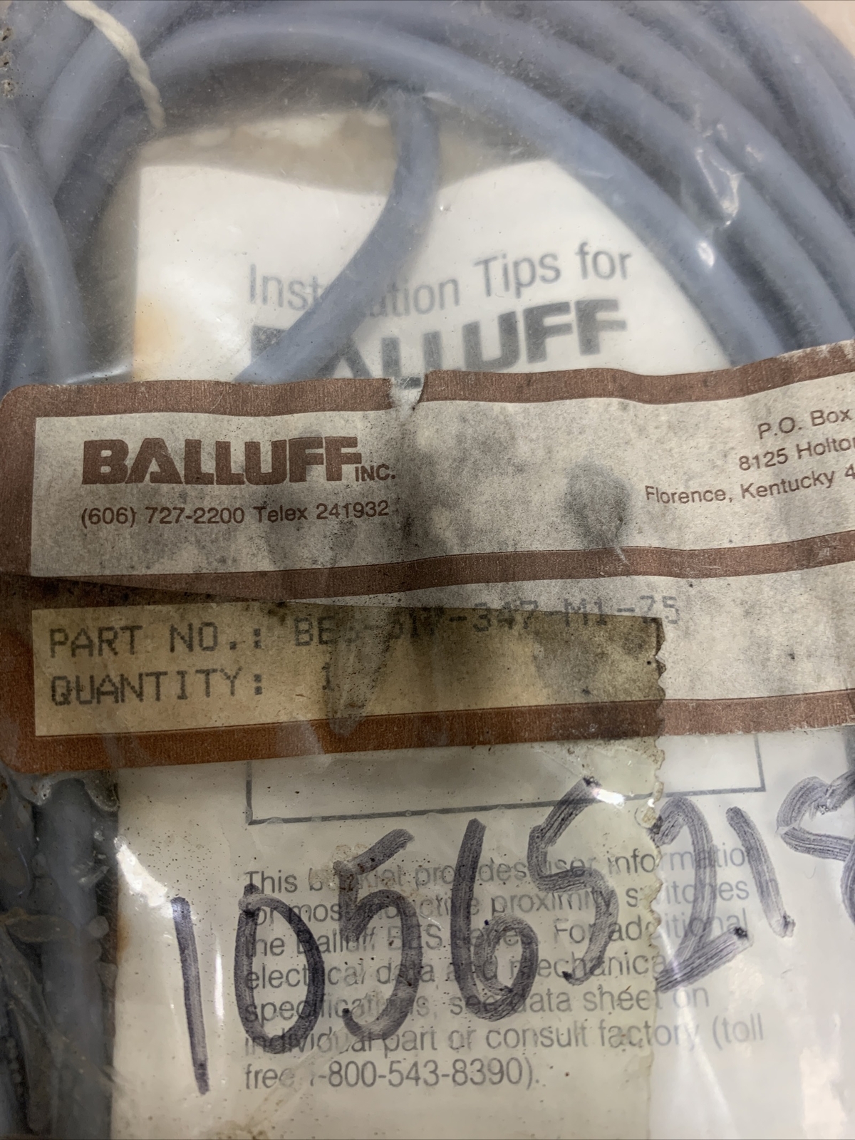 BALLUFF BES-517-347-M1-Z5 Inductive Proximity Sensor – NEW IN Bag