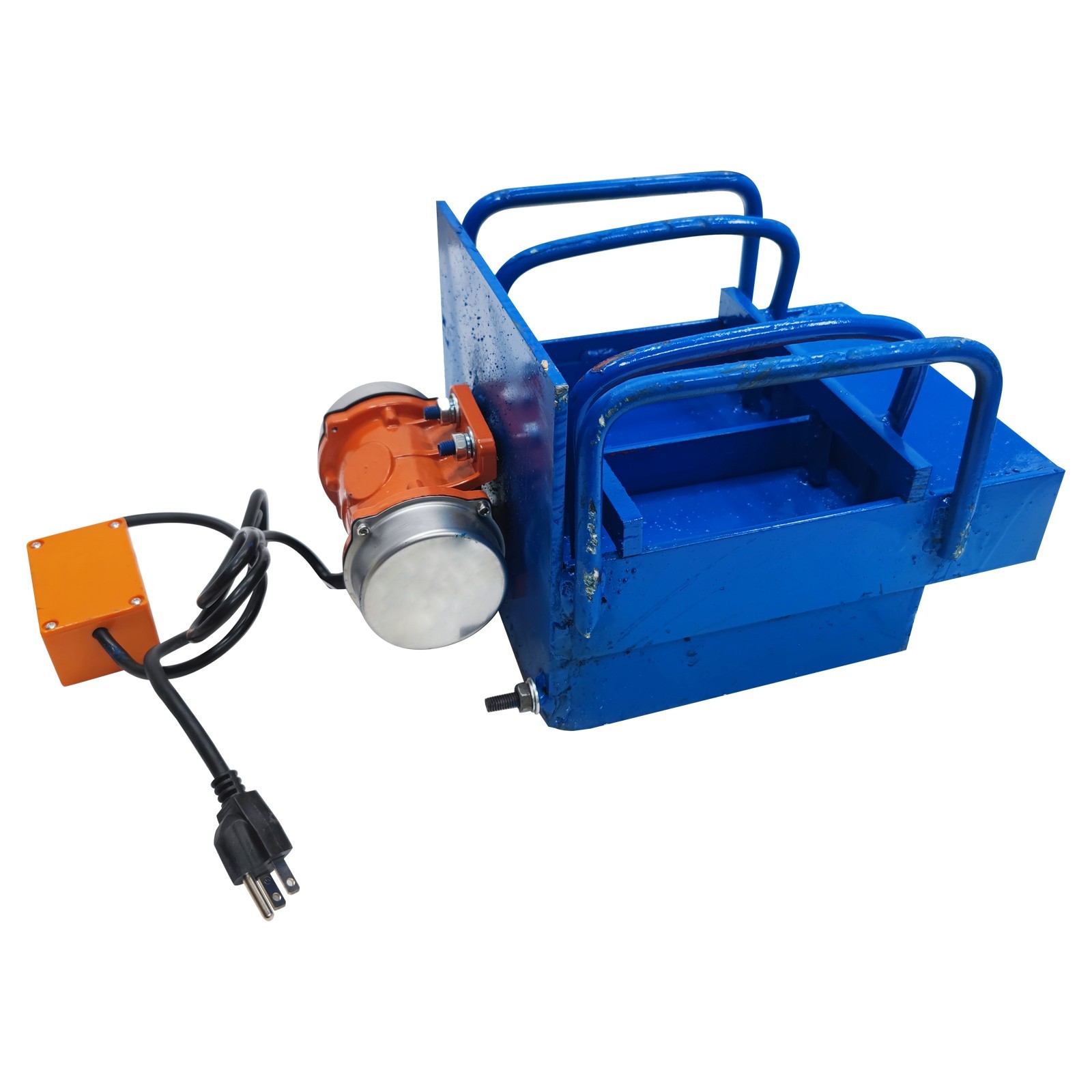 110V Manual Interlocking Brick Making Machine Portable Solid Block 7.8×3.9×2.3″