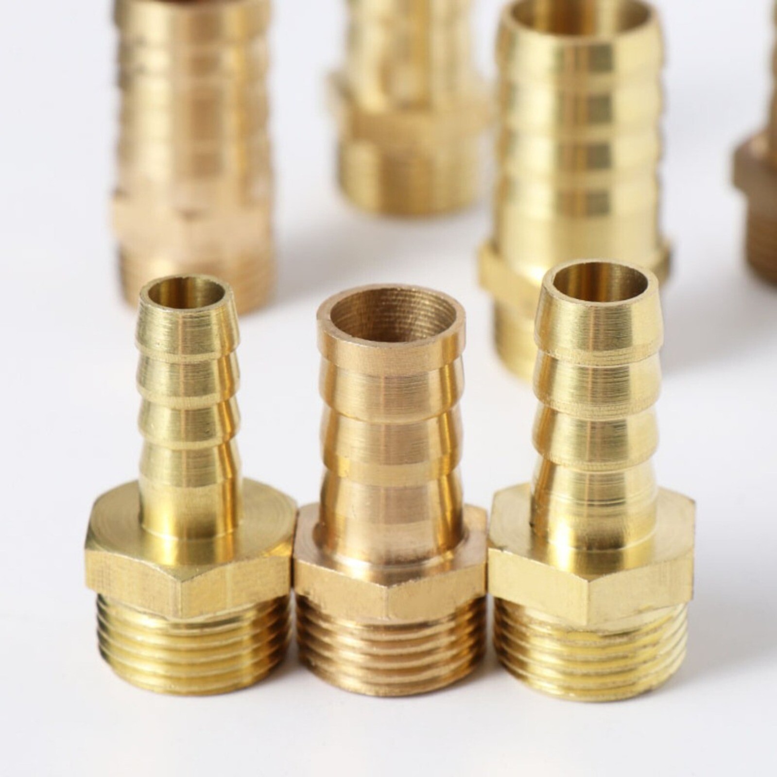 1/8″ to 2″ BSP Brass Female / Male Thread Fitting Barb Hose Tail End Connector