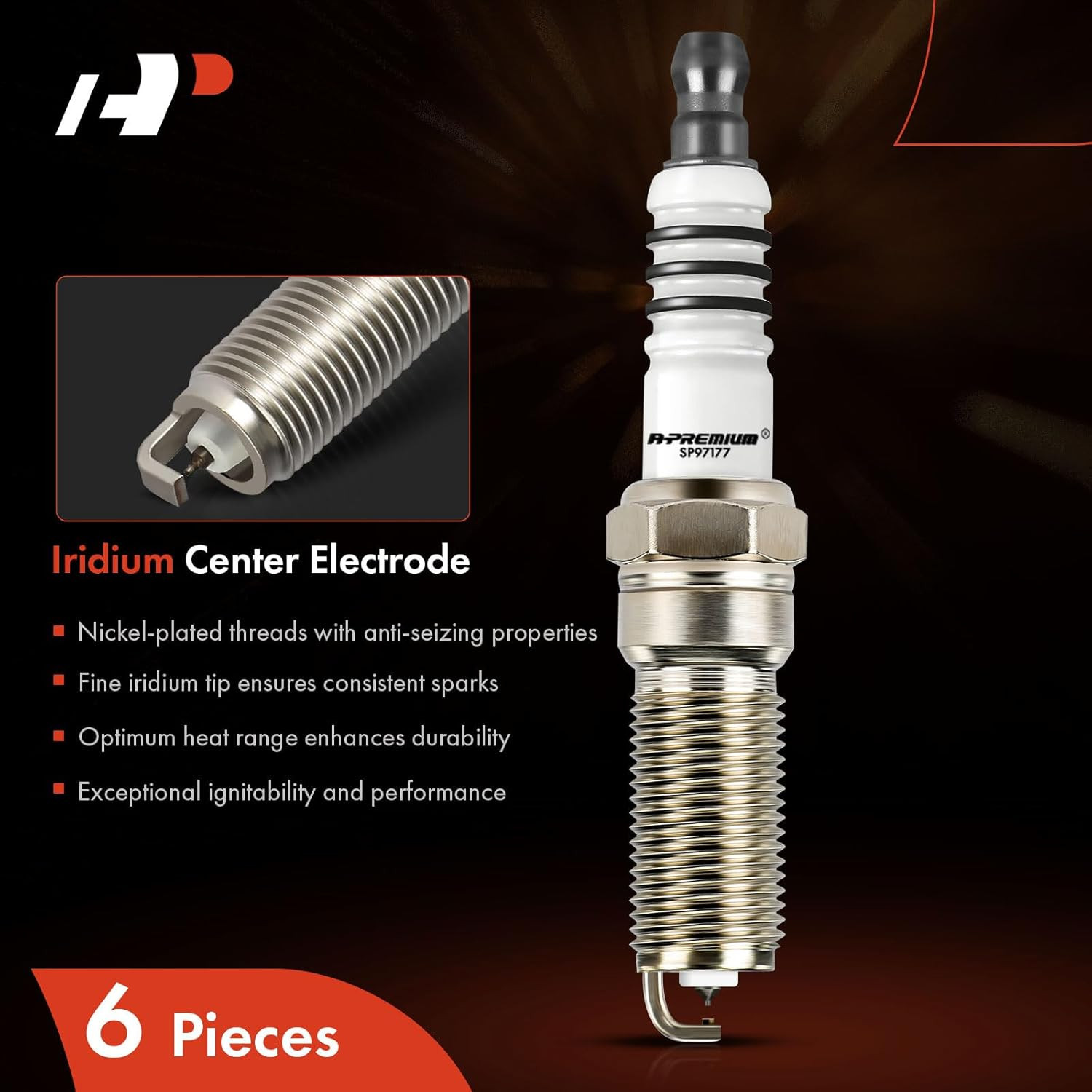 Iridium Platinum Spark Plugs Compatible with Ford F-150 2011-2019, Explorer 2013