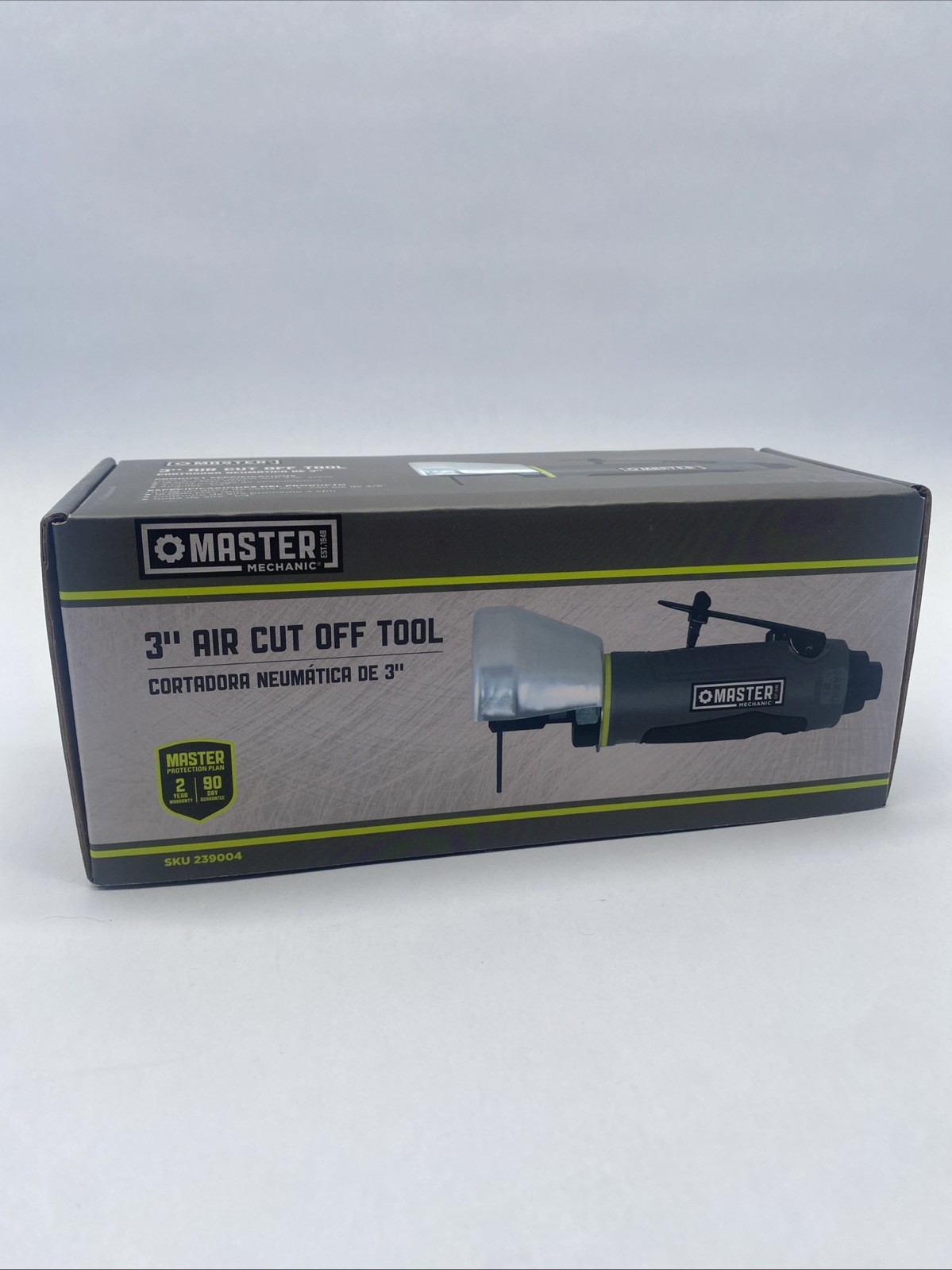 MASTER MECHANIC 3” Air Cut Off Tool Model 1202S1117 3/8″ Arbor 1/4″ Air Inlet