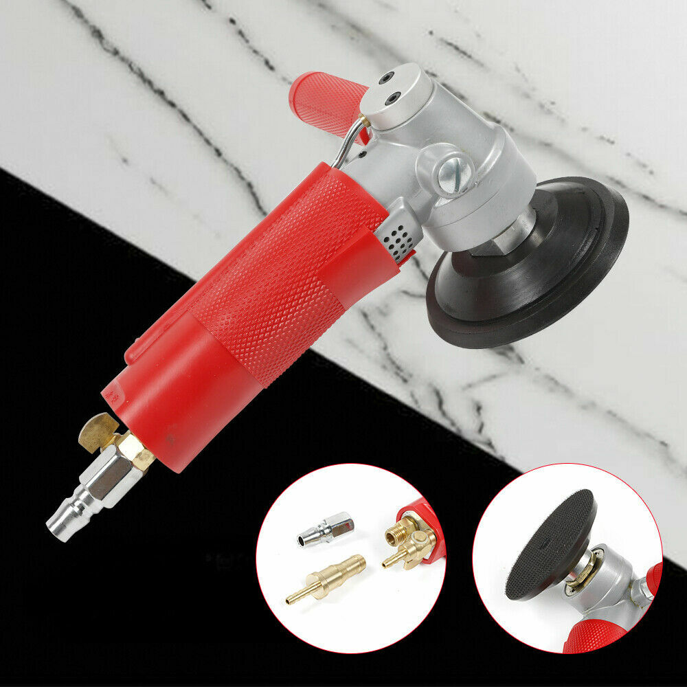 4″ Pneumatic Grinder Wet Polisher Polishing Machine For Granite Concrete 4300RPM