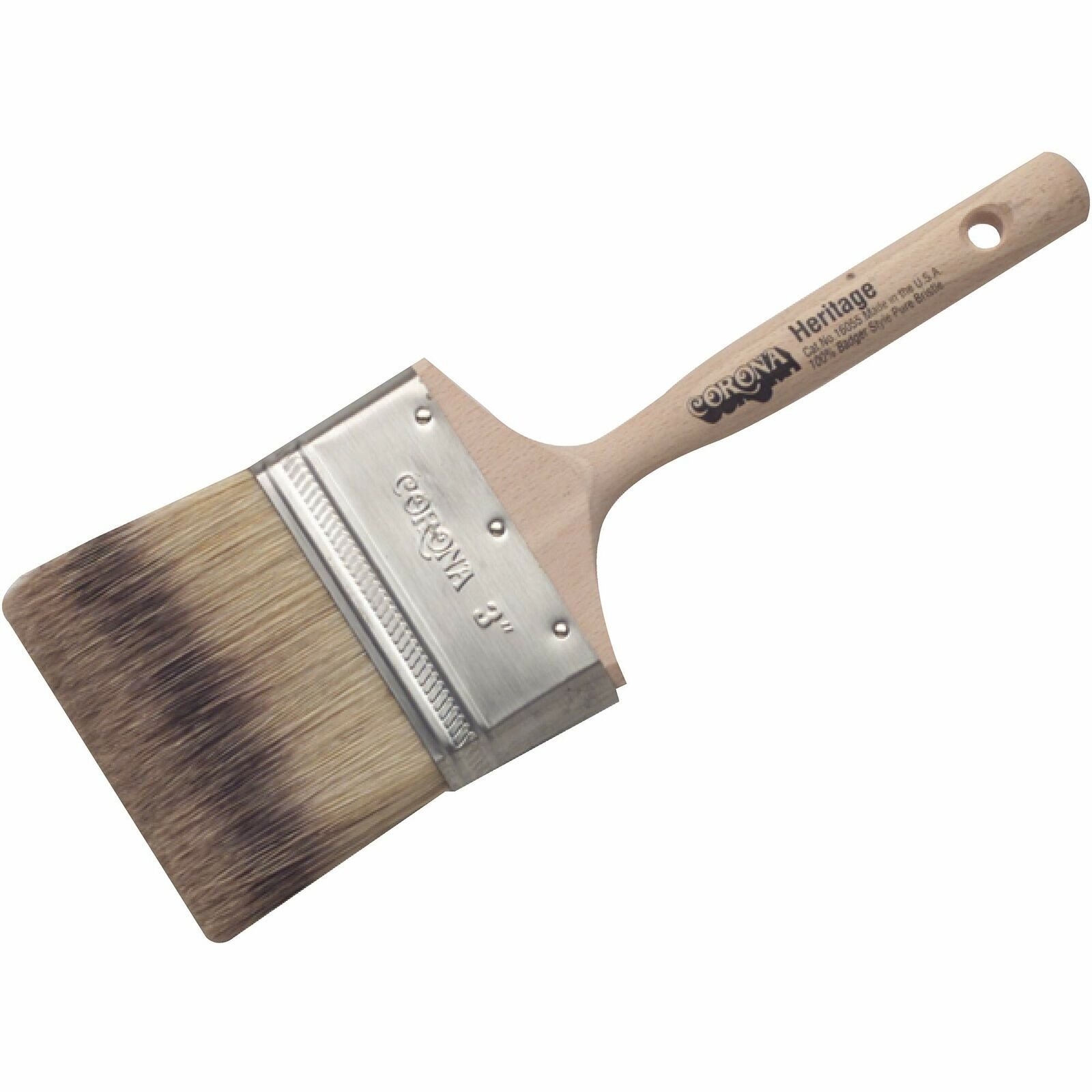 Corona 160552 Badger Haritage Paint Brush Designed To Apply Varnishes 2″ 00515