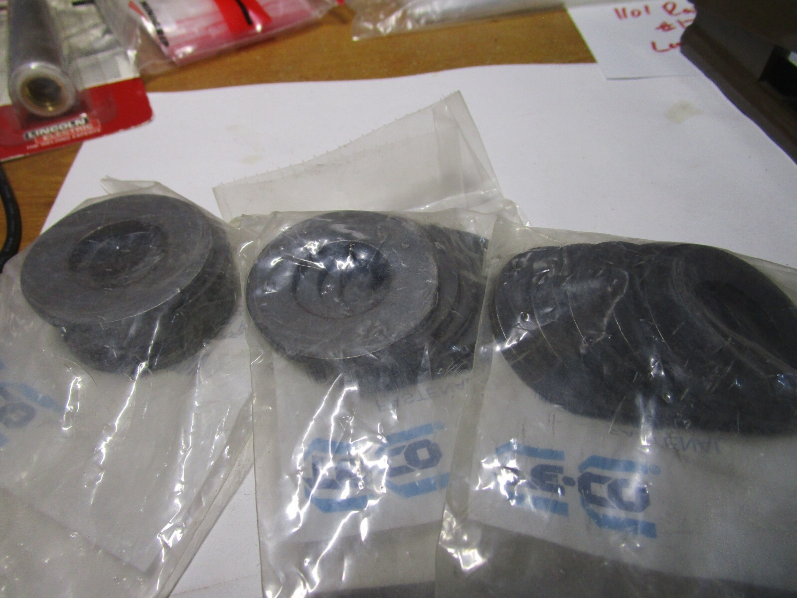 1″ Bolt Size 1″ID x 2″OD Black Oxide Steel Flat Washer QTY 15