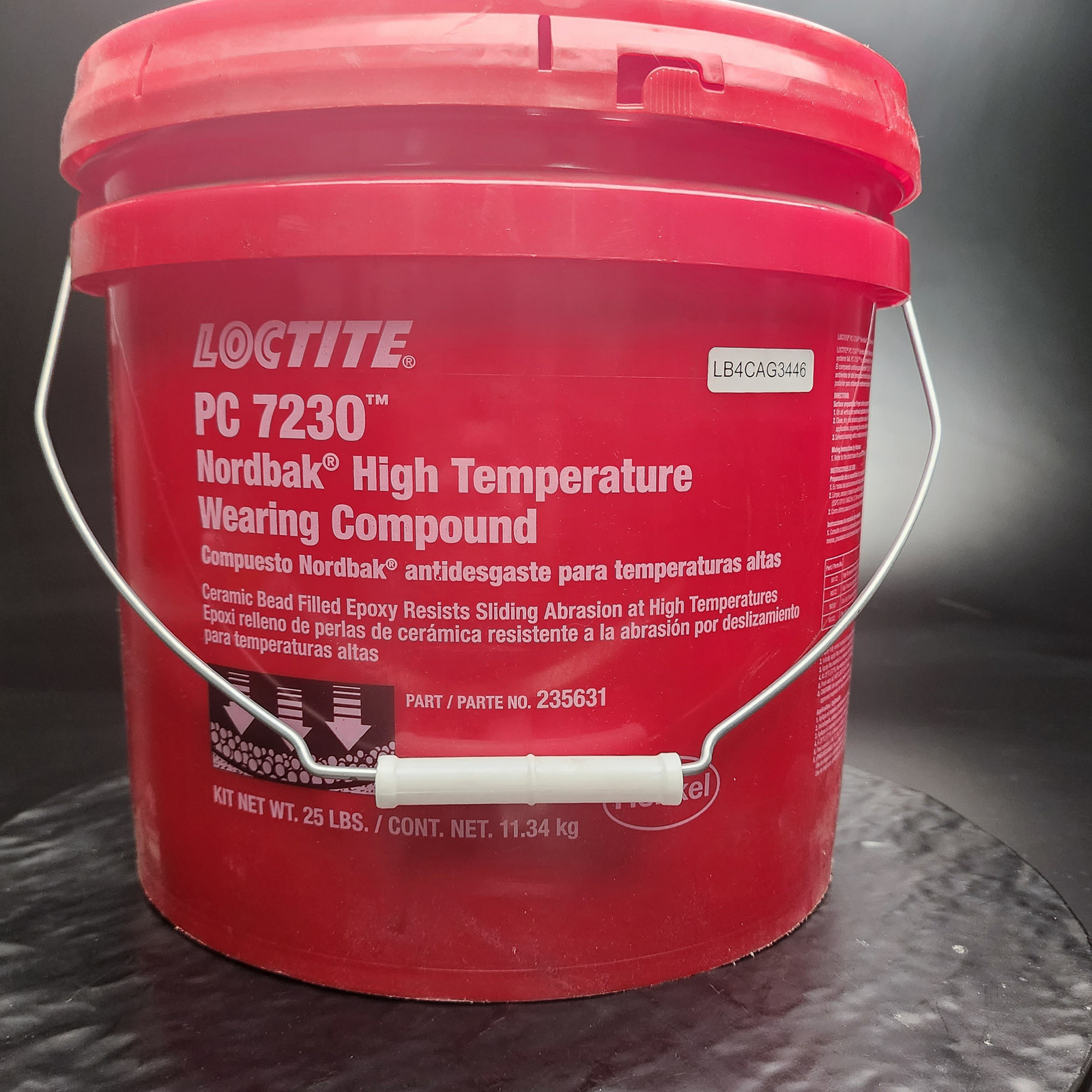 Loctite PC 7230 Abrasion-Resistant Coating 25 lb Kit B/A 99112 IDH:235631 🛡️