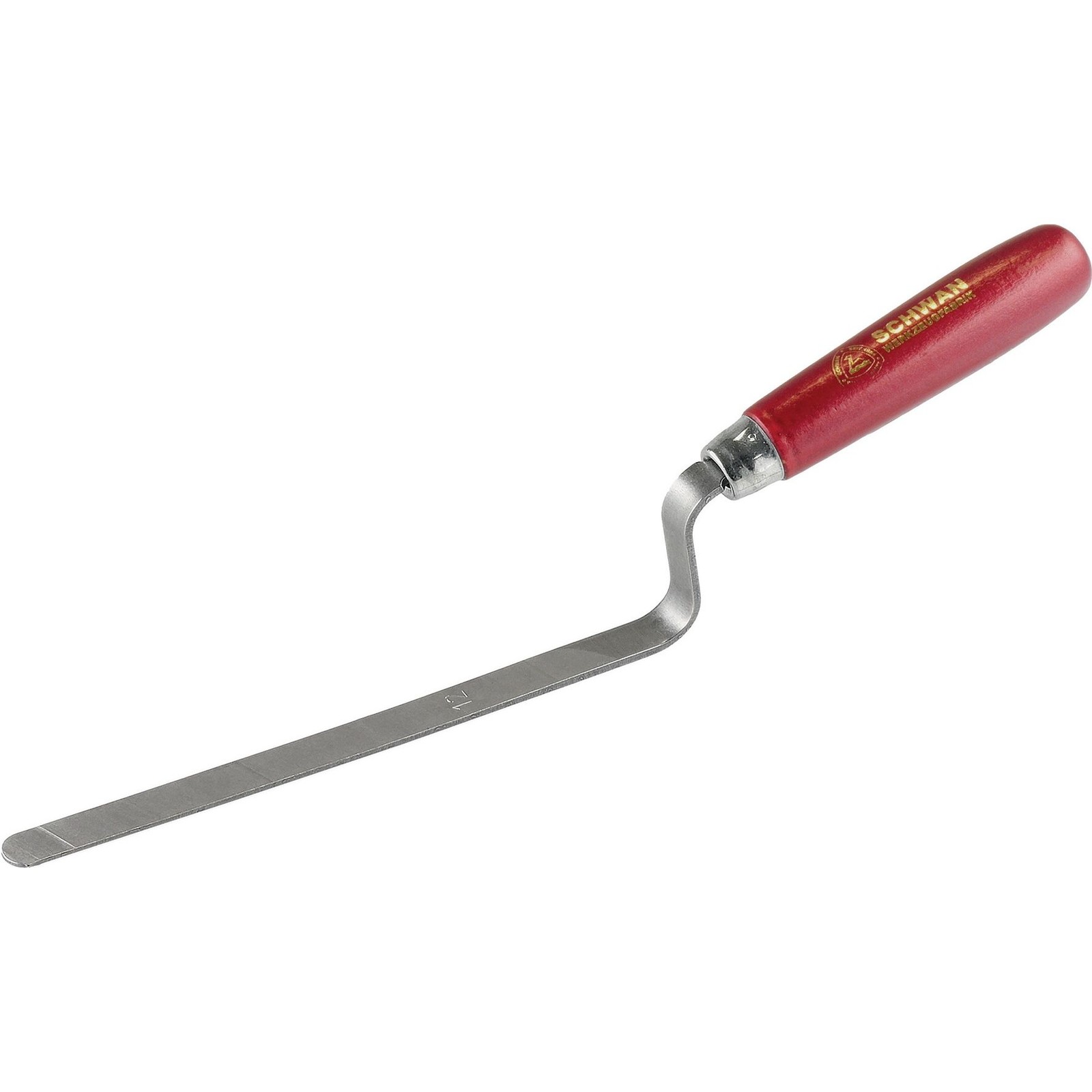 Hamburg joint trowel l.310mm w.12mm con. closed carbon steel swan