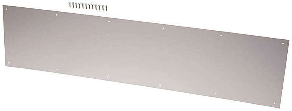 Everbilt 10 in x 34 in Door Protection Stainless Steel Kick Plate 270944
