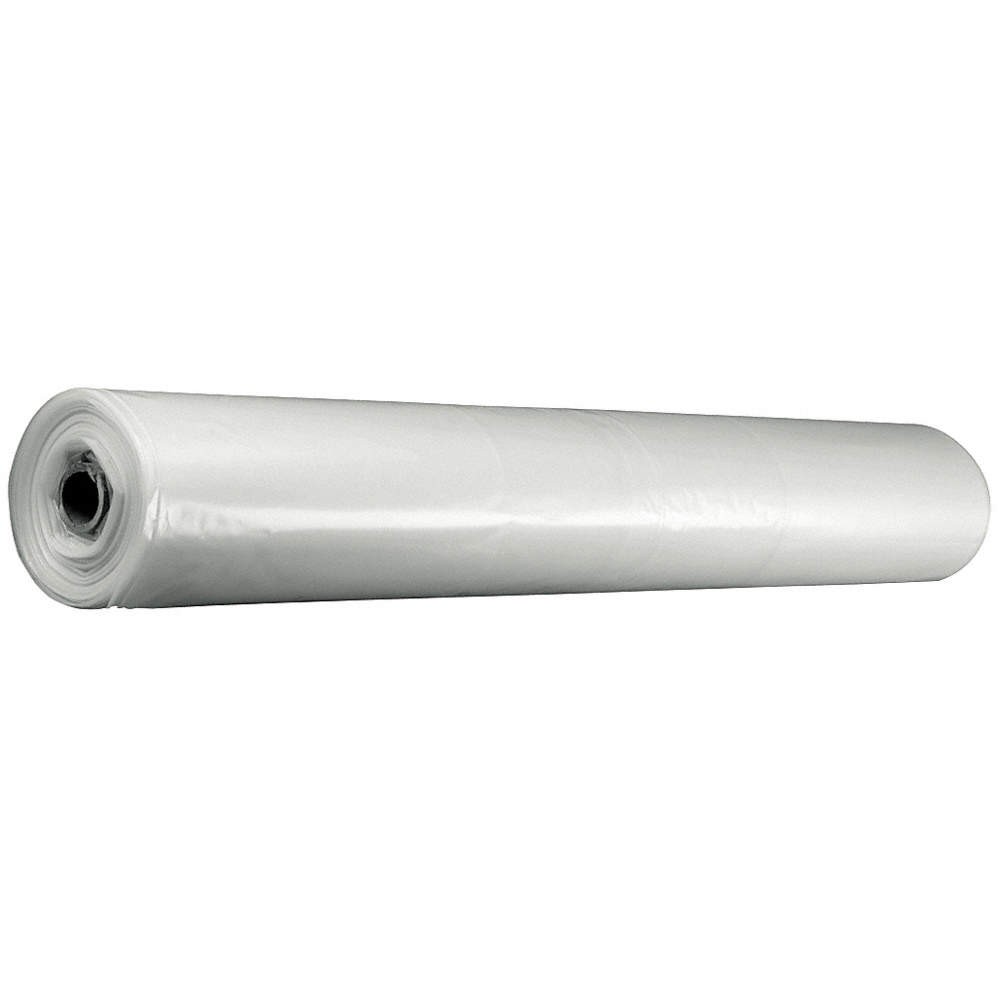 POLAR PLASTICS GC1025 Construction Film,10×25,3Mil,Clear 15J252