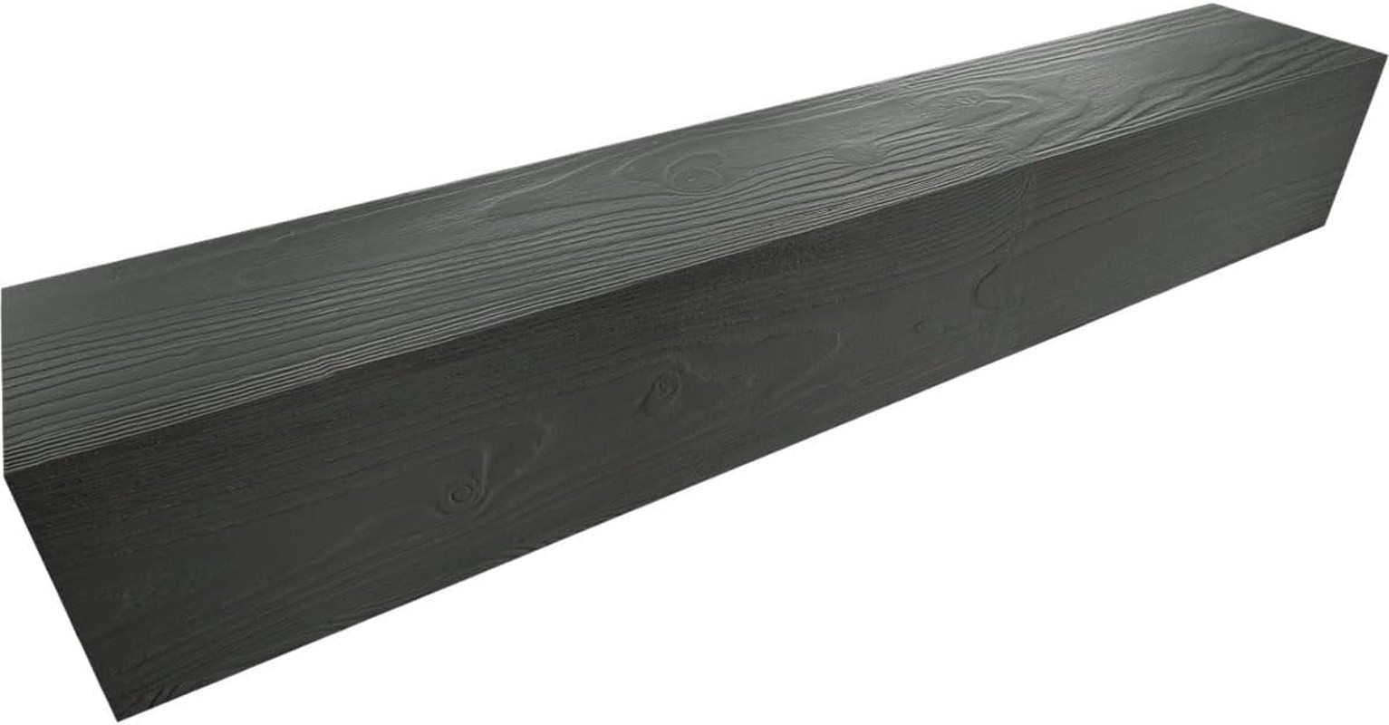 Timberthane 4x4x96″ Sandblasted Faux Wood Beam in Slate Finish