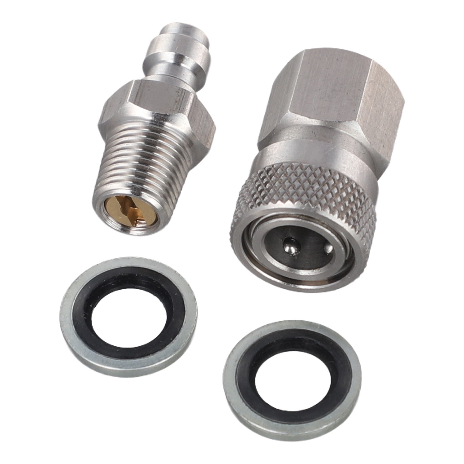 Adequate Pressure Rated Quick Disconnect Fittings Male And Female Pair 3000psi