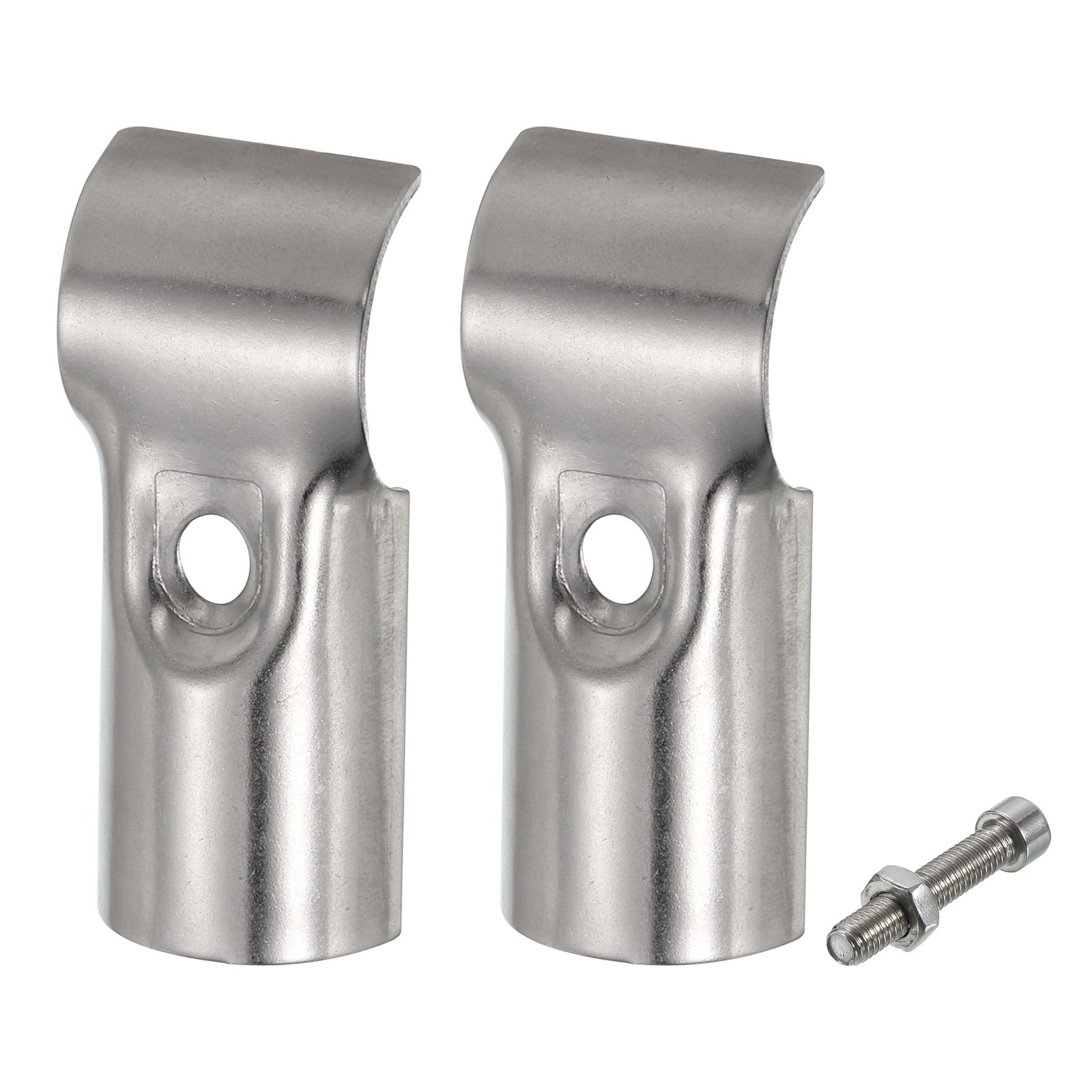 4pcs T Pipe Clamp Connector Chain Link Fence Clamp Fit OD 1 Inch 25mm