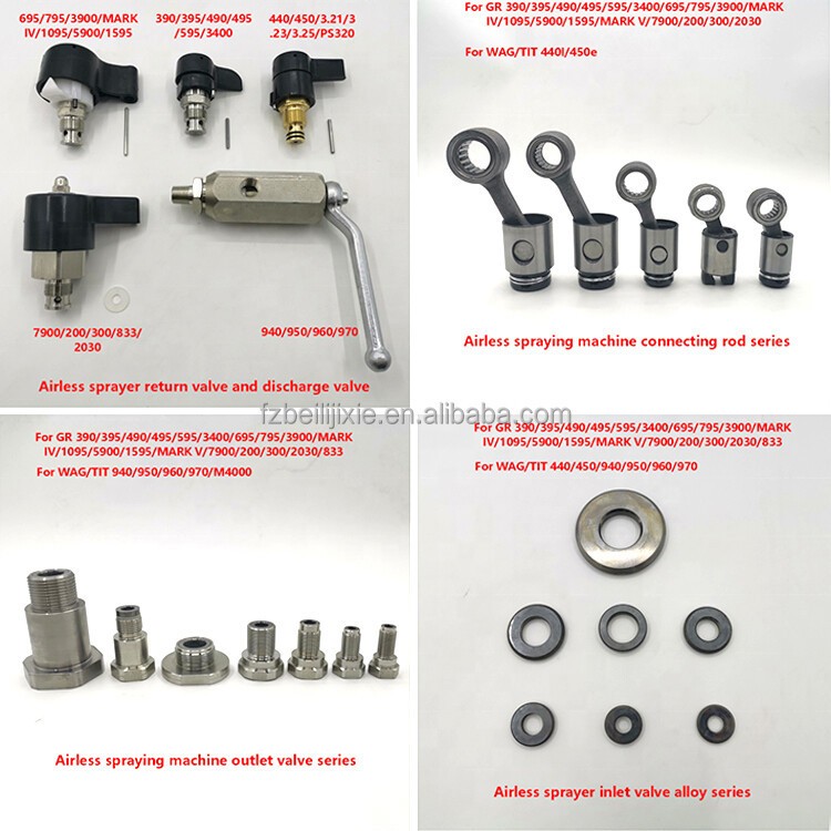 220cc Sprayer Lower Models Pump Full Repair Kit( 25D236)and King Sprayer X30 X60