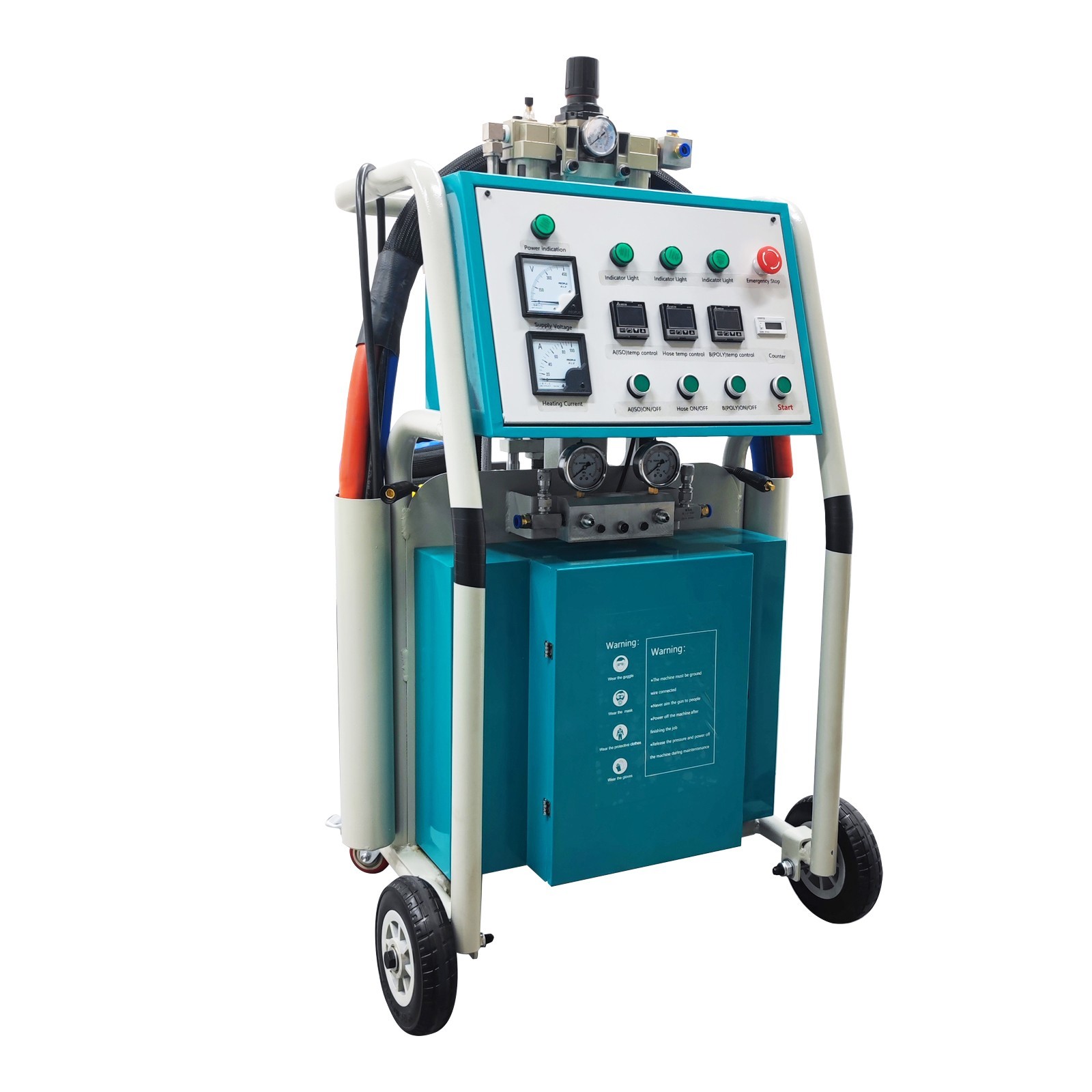 TECHTONGDA 1:1 High Pressure Polyurethane Foam Spray Machine E3 Spraying Machine
