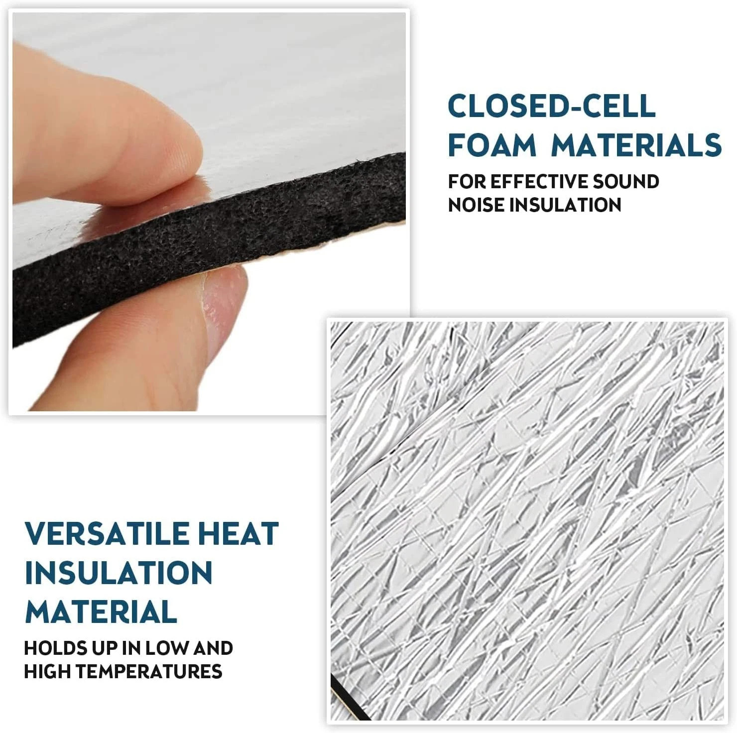 Anti rust Sound Deadener Heat Insulation protect Pad For Industrial pipeline NEW