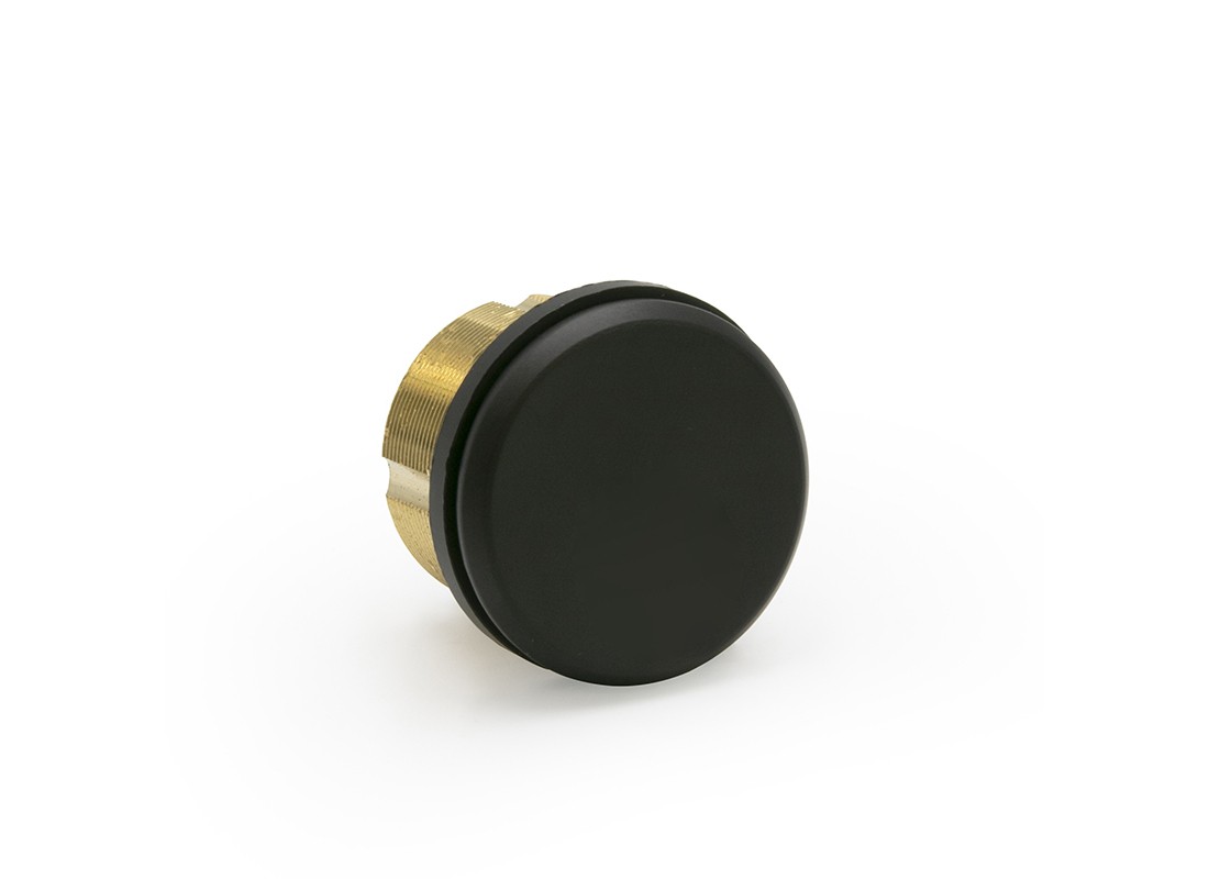 FHC RCT30DU Mortise Dummy Cylinder w/ 3mm Trim Ring Dark Bronze Anodized Finish