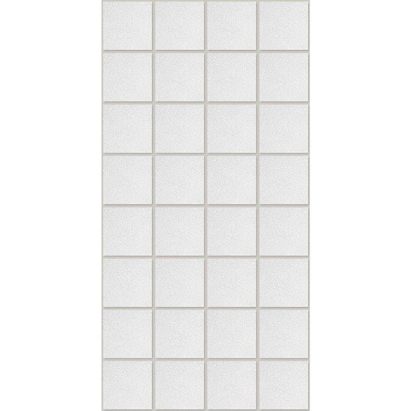 Armstrong 574B Cirrus Ceiling Tile, 24 In W X 24 In L, Square Lay-In, 15/16 In