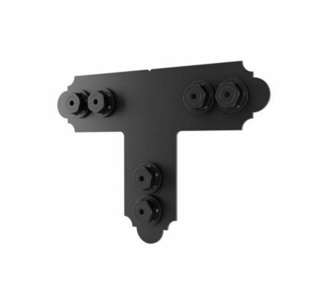 Ozco OWT-LITE 4″ ʺTʺ Tie Plate – Black