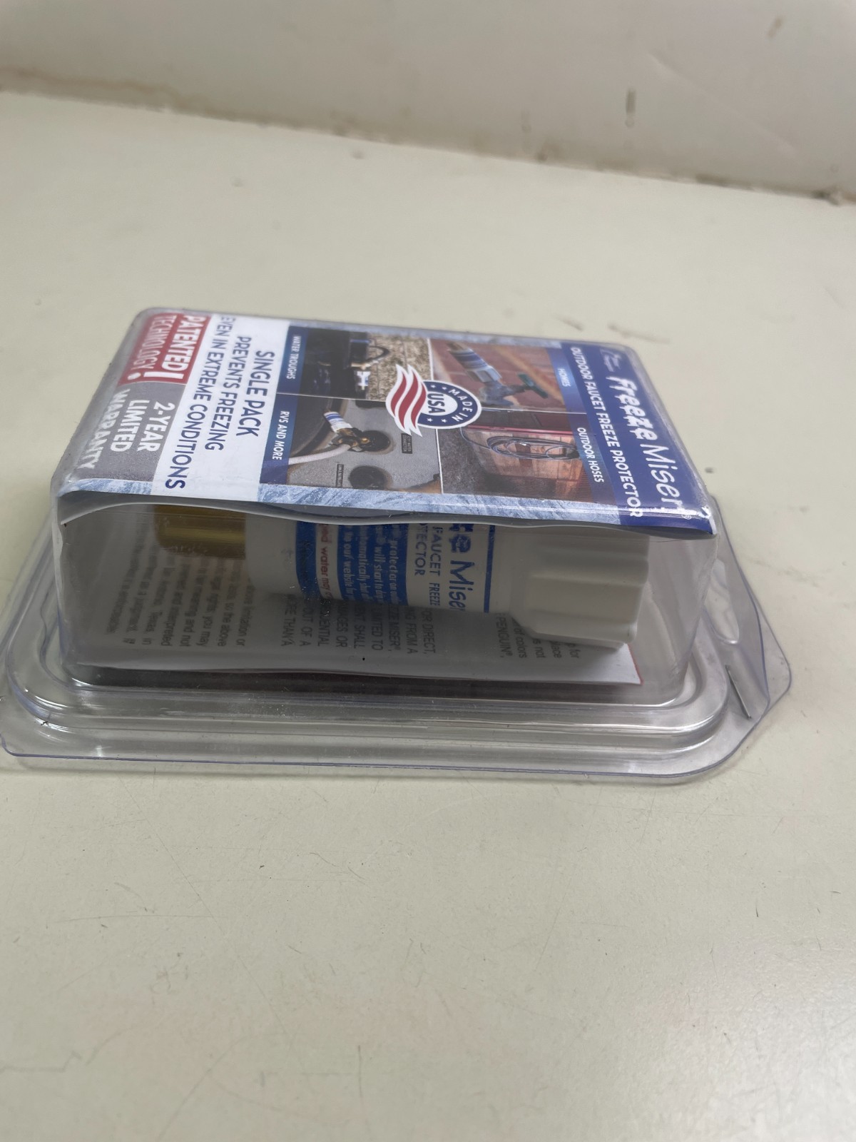 Freeze Miser 1-Pack 6000-01 Outdoor Faucet Freeze Protection Extreme Conditions