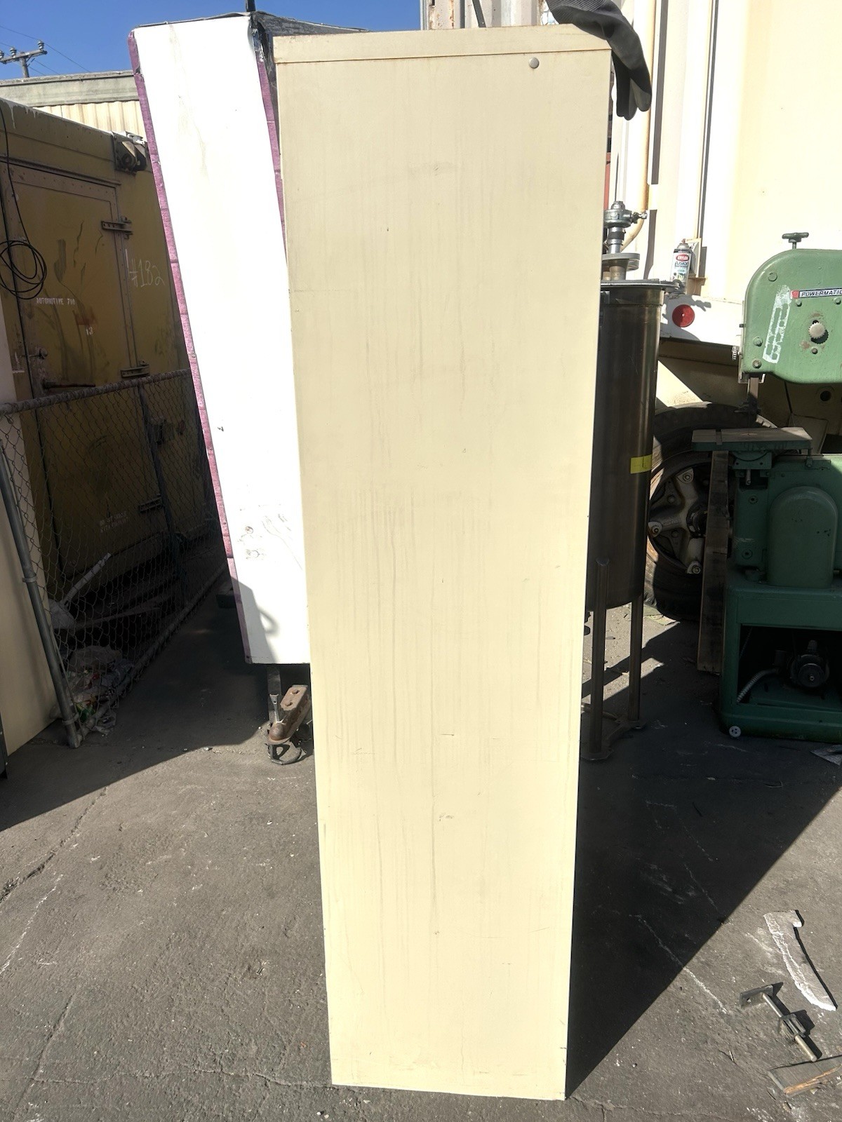 Industrial Heavy Duty Steel Storage Cabinet 72” x 36” x 24” Locking Double Door