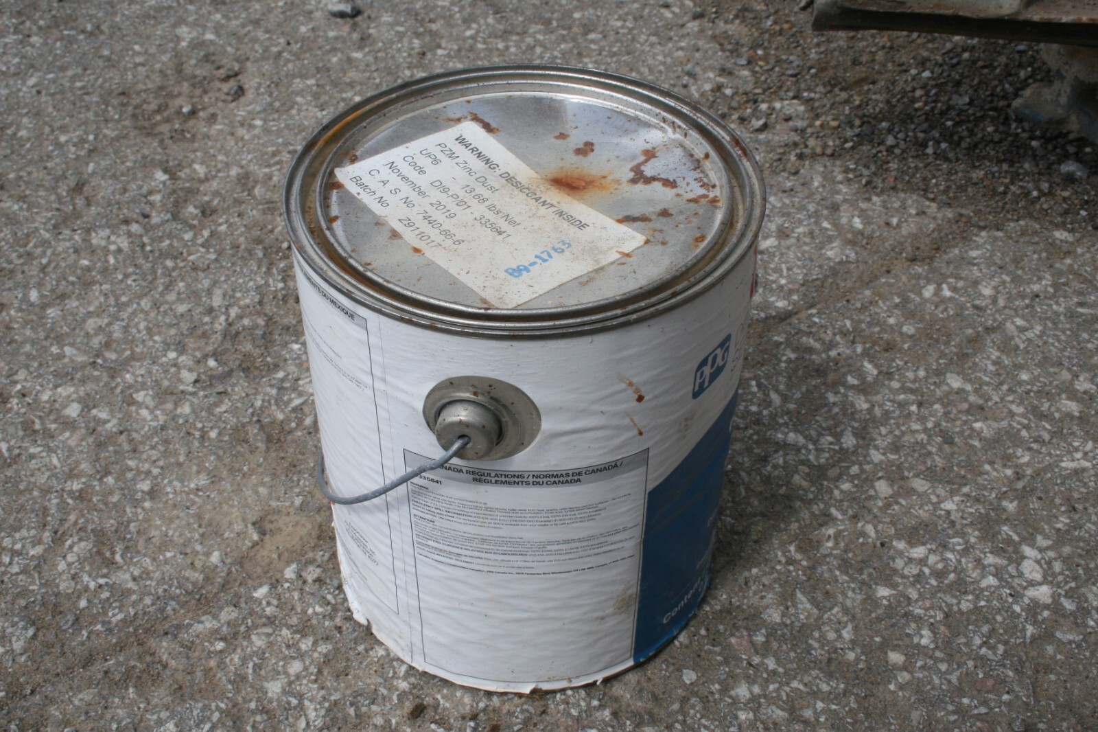 PPG Dimetcote 9 Series Inorganic Zinc Powder