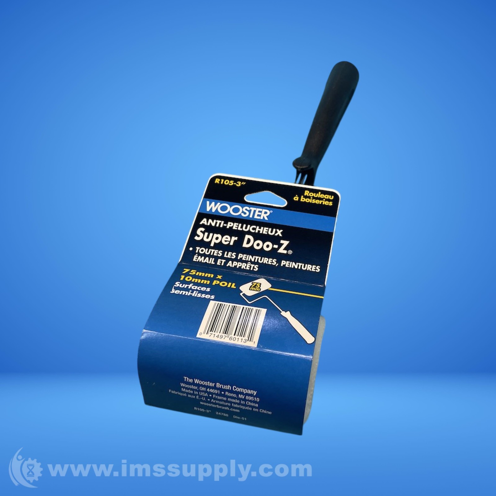 Wooster Brush R105-3 Trim Roller FNIP