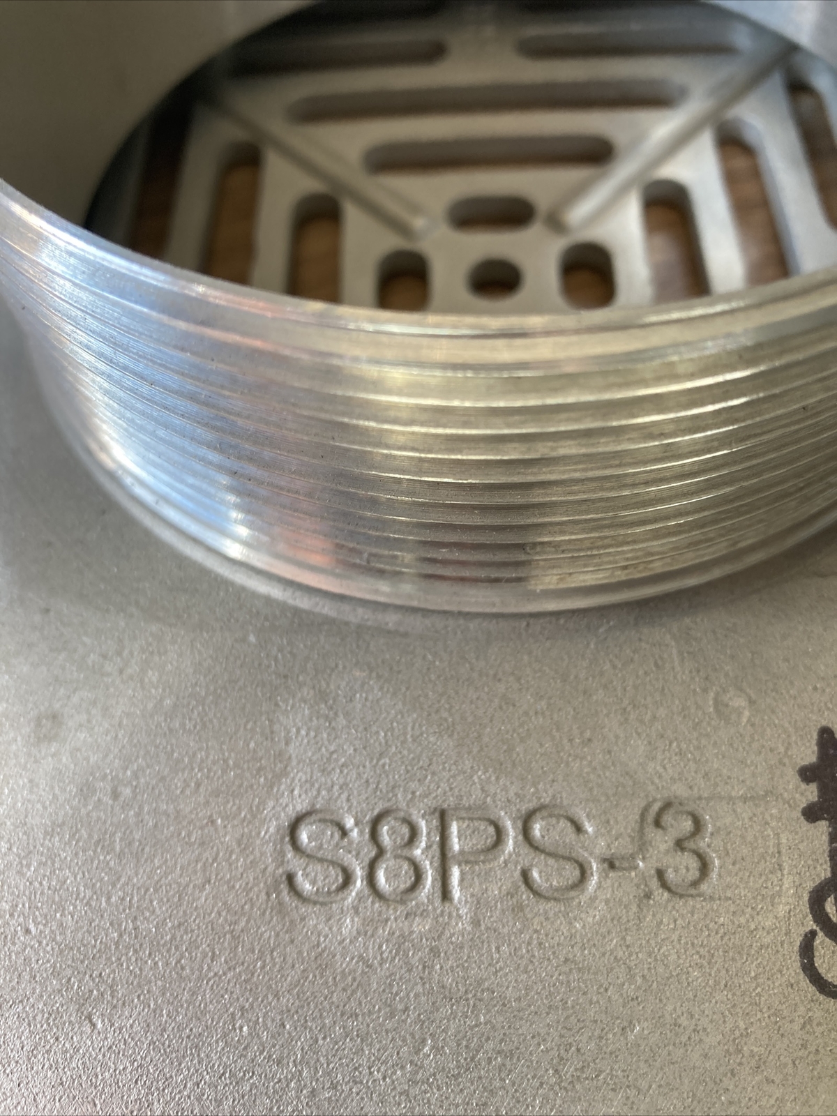 Mifab S8PS -3 Reinforced 8″ Square Strainer Floor Shower Drain Stainless 304