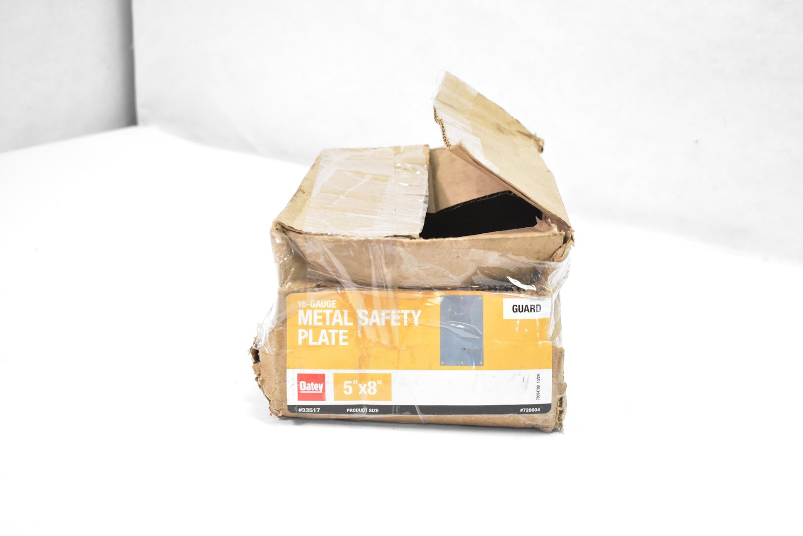 20 Oatey 5×8 Metal Safety Plate 16 Gauge Steel #33517 Made in USA Bulk Case