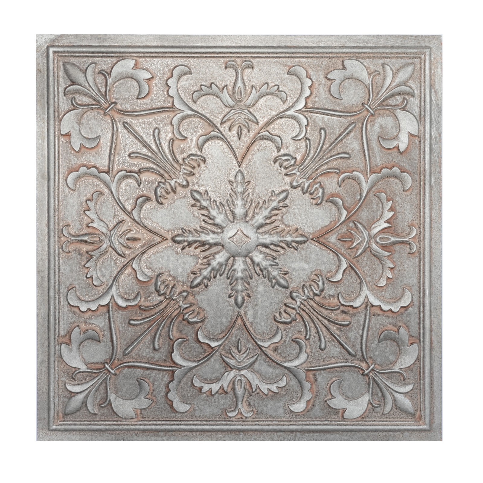 Drop in Ceiling tiles faux tin Decor Wall Panels PL70 Weathered iron 10pcs/lot