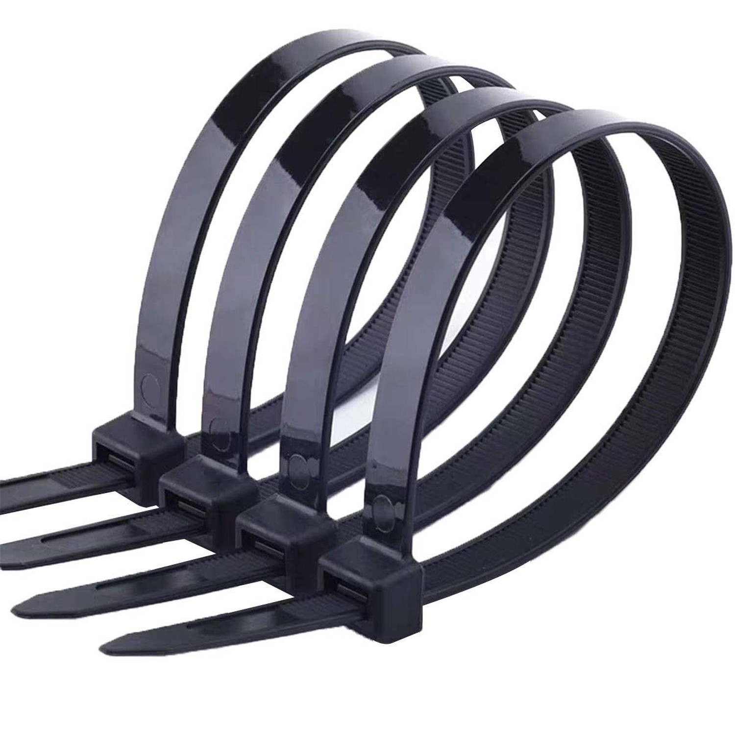 Zip Ties Heavy Duty 16inch 100 Pack, ECRAB Industrial Large Zip Cable Ties 17…