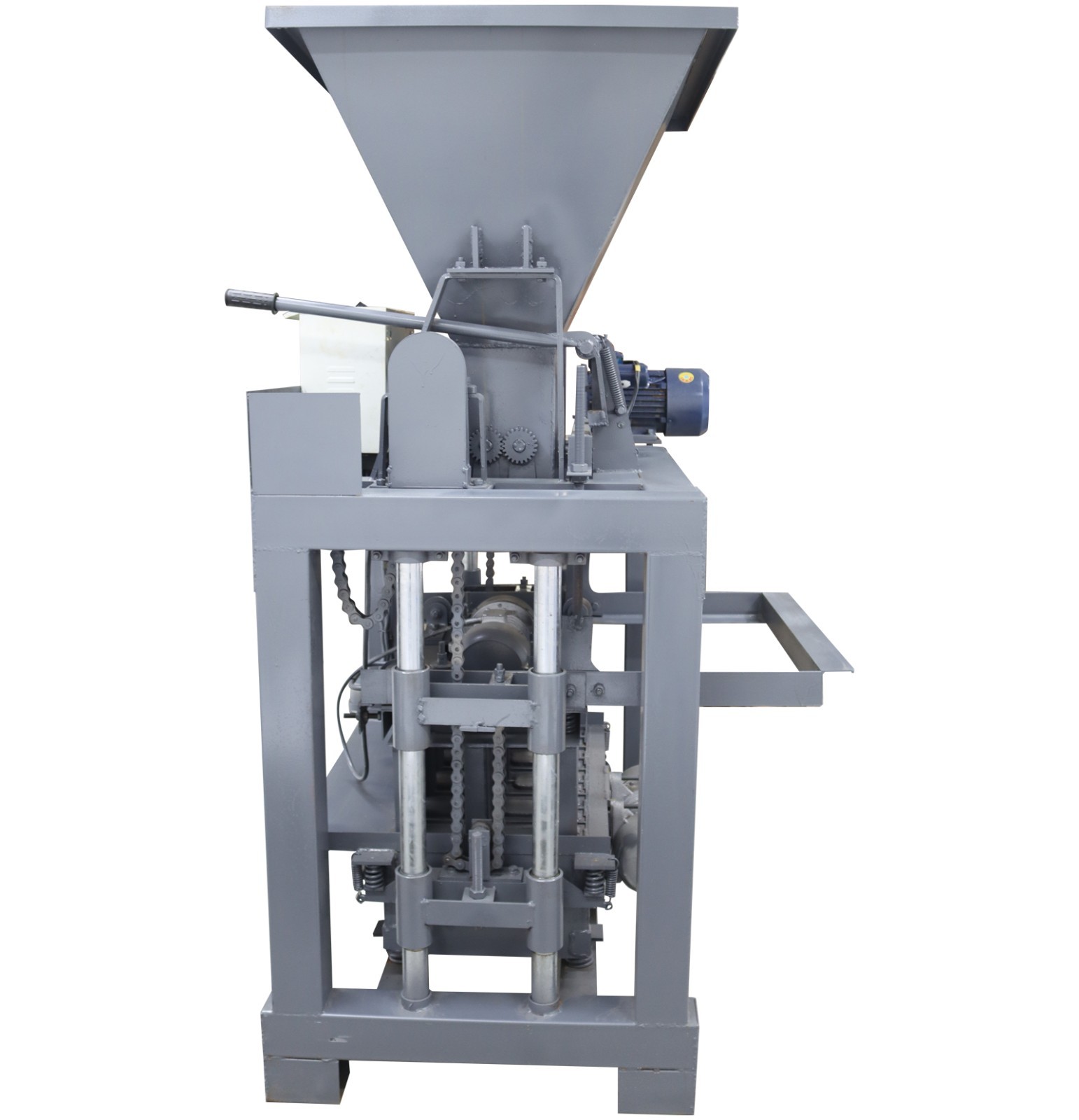 220V Auto Hollow Soil Block Brick Molding Machine Produces 5 Bricks Per Time