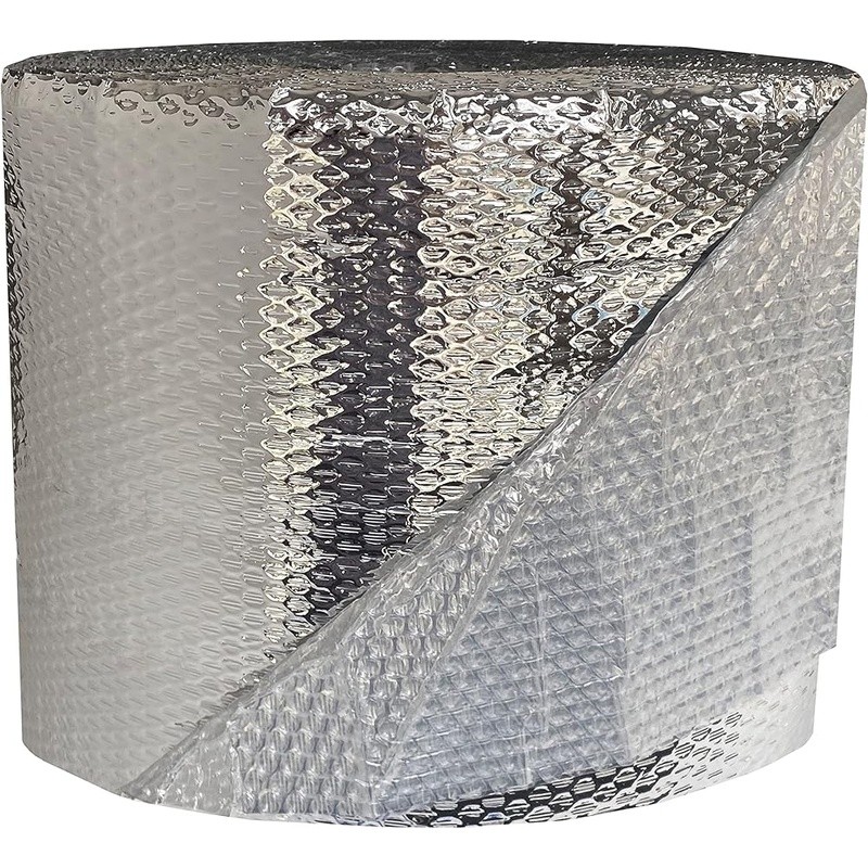 Thermal Insulated Bubble Roll Foil Layer Garage Insulation Greenhouse Packaging