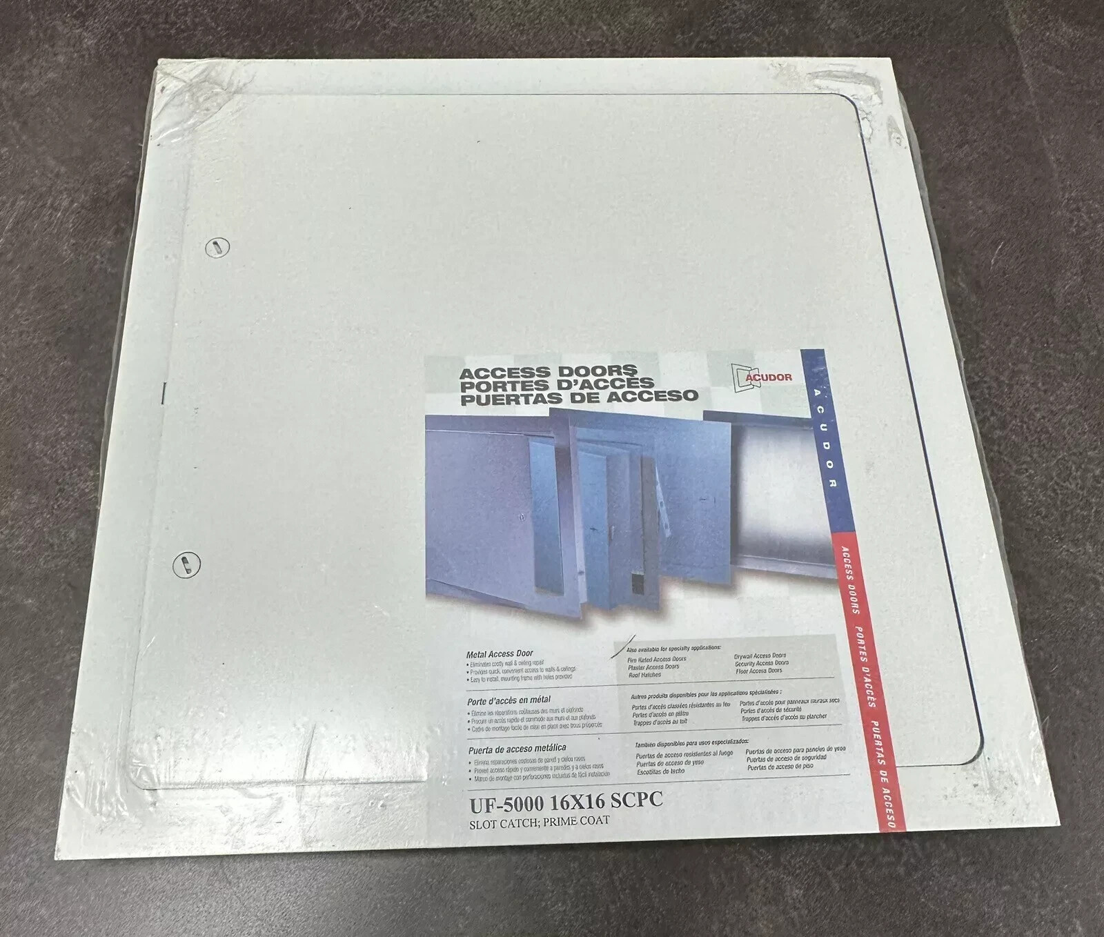 ACUDOR UF-5000 16 x 16 SCPC Universal Access Door – White Primed