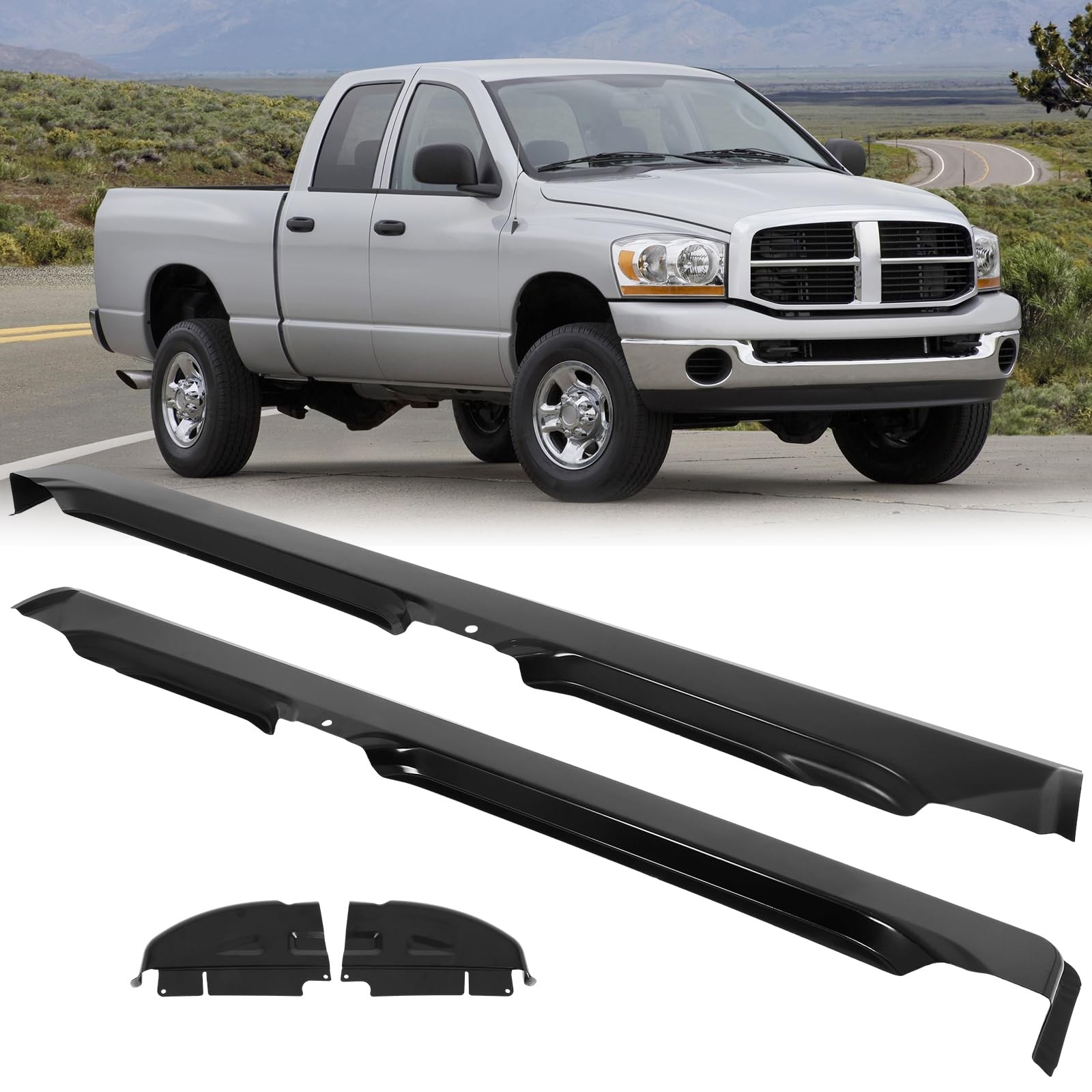 Outer Rocker Panels and Cab Corners RAM 1500 2500 3500 2002-2008 LH RH Pair