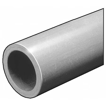 Fibergrate 1624200.04 Rd Tube, Isofr, Gry, 1.5 Odx1/8 In Wall, 5Ft