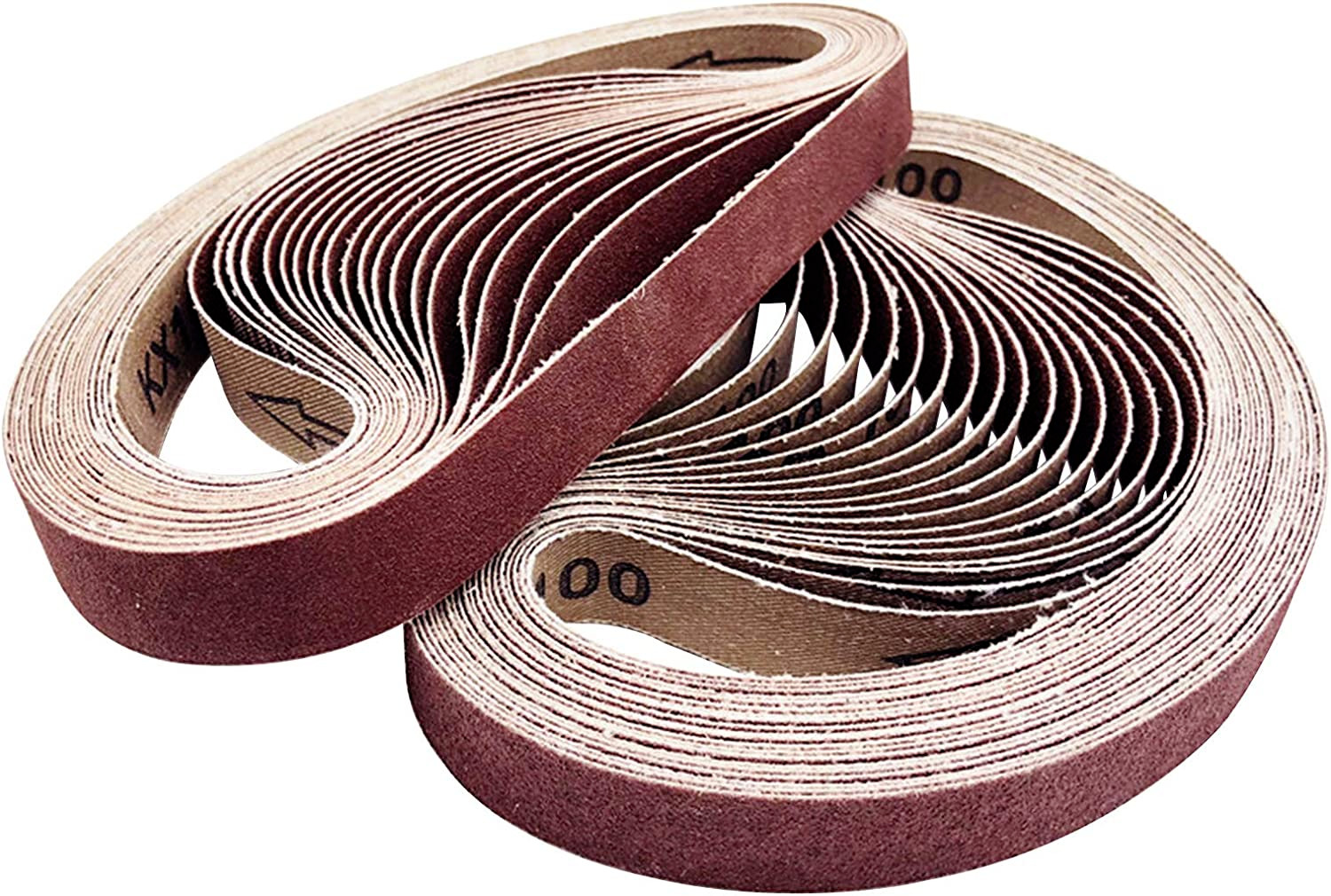 Metalworking 1-1/2 x 30″ alumina oxide Sanding Belt 10pcs Grit 1000 Heavy Duty
