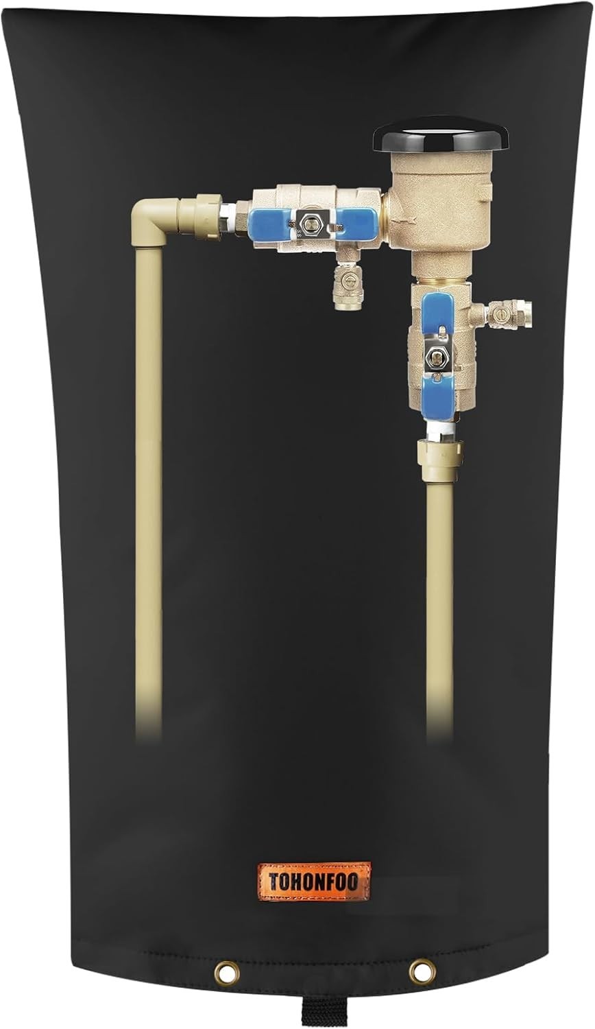 Sturdy 5-Layer Waterproof Pipe Insulation Cover – 14″ x 26″ for Severe Weather