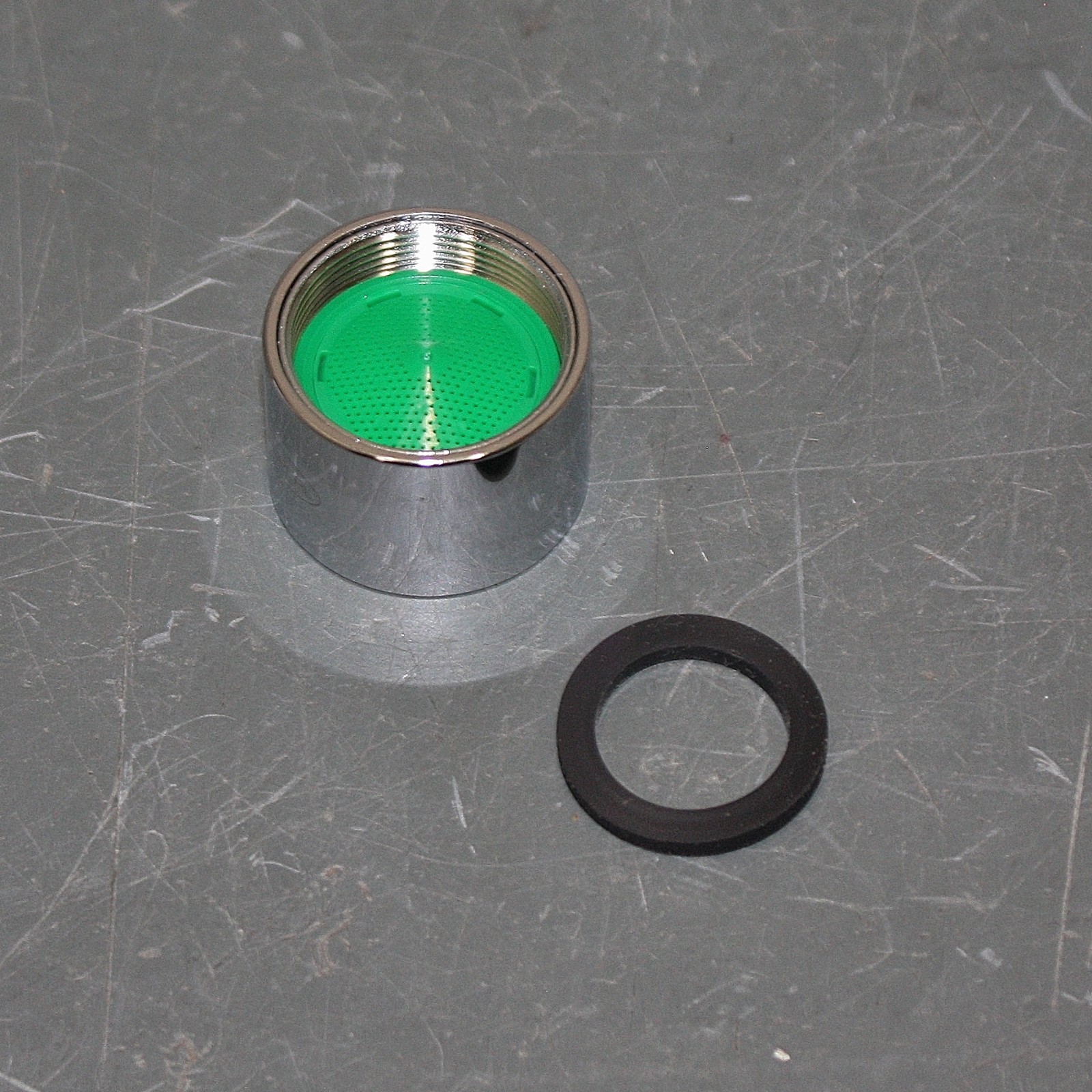 Moen Faucet Aerator Adapter 3323, 55/64″ -27 Thread, Fits Nominal 9/16″ -24