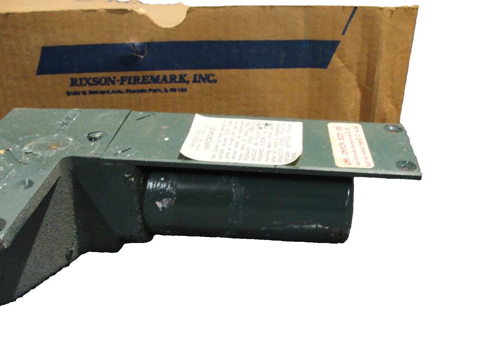 Rixson Firemark No. 66 Floor Closer 117 1/2 Offset Right Hand Closer LOT # 7824