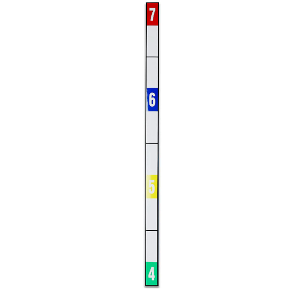Bank Supplies X002OI77VR Height Measuring Wall Tape