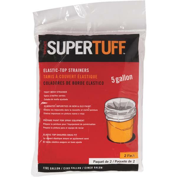 (3-2pk)-Trimaco SuperTuff 5 Gal. Elastic Paint Stain Liquid Strainer 11523