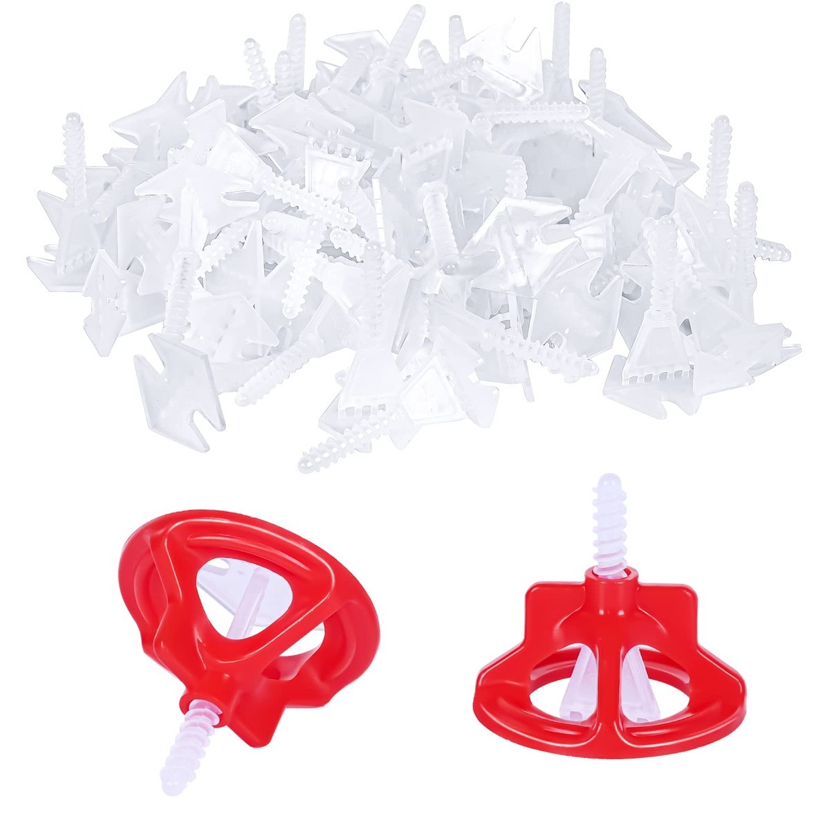 HRGGN Professional Tile Leveling System KitAnti-Loosening Spacers/Wall