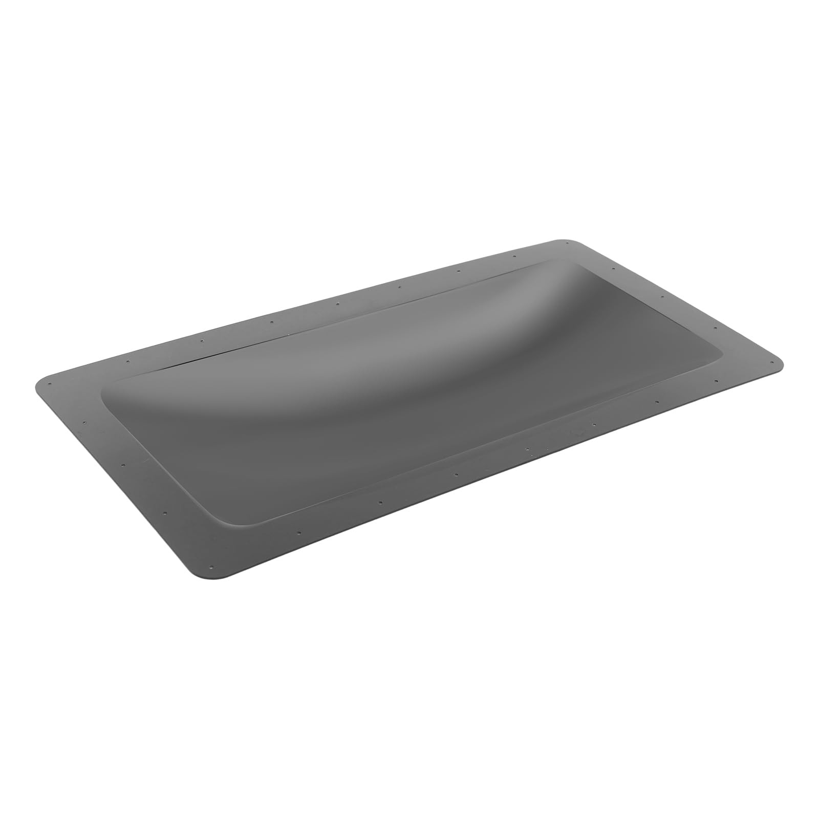 18×34 RV Shower Skylight Dome Cover Black Direct Replacement