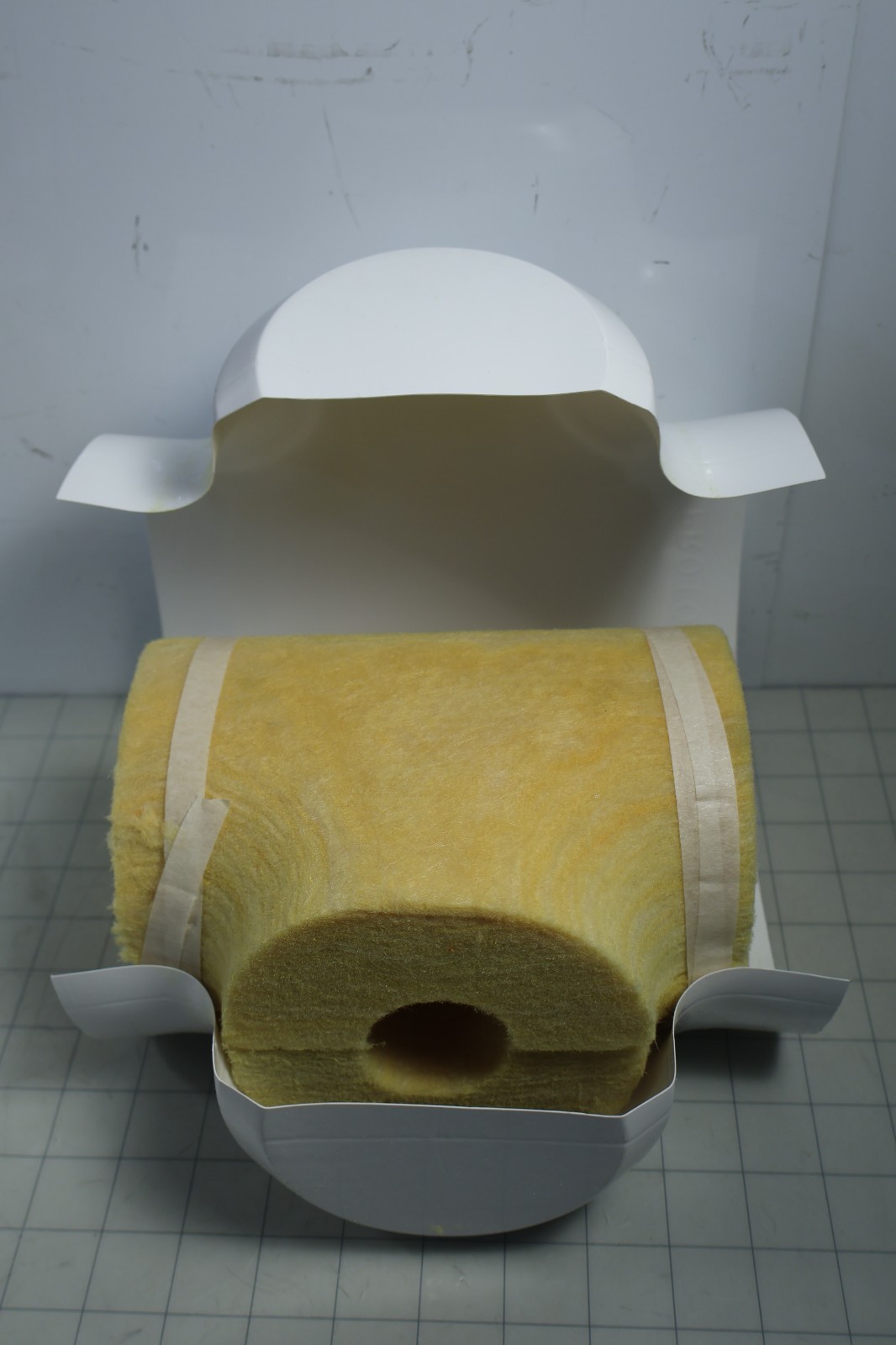 Fiberglass Insulation Tee Pipe Fitting 1-1/2″ Thick for 1-1/4″ Pipe TEE 414 NEW