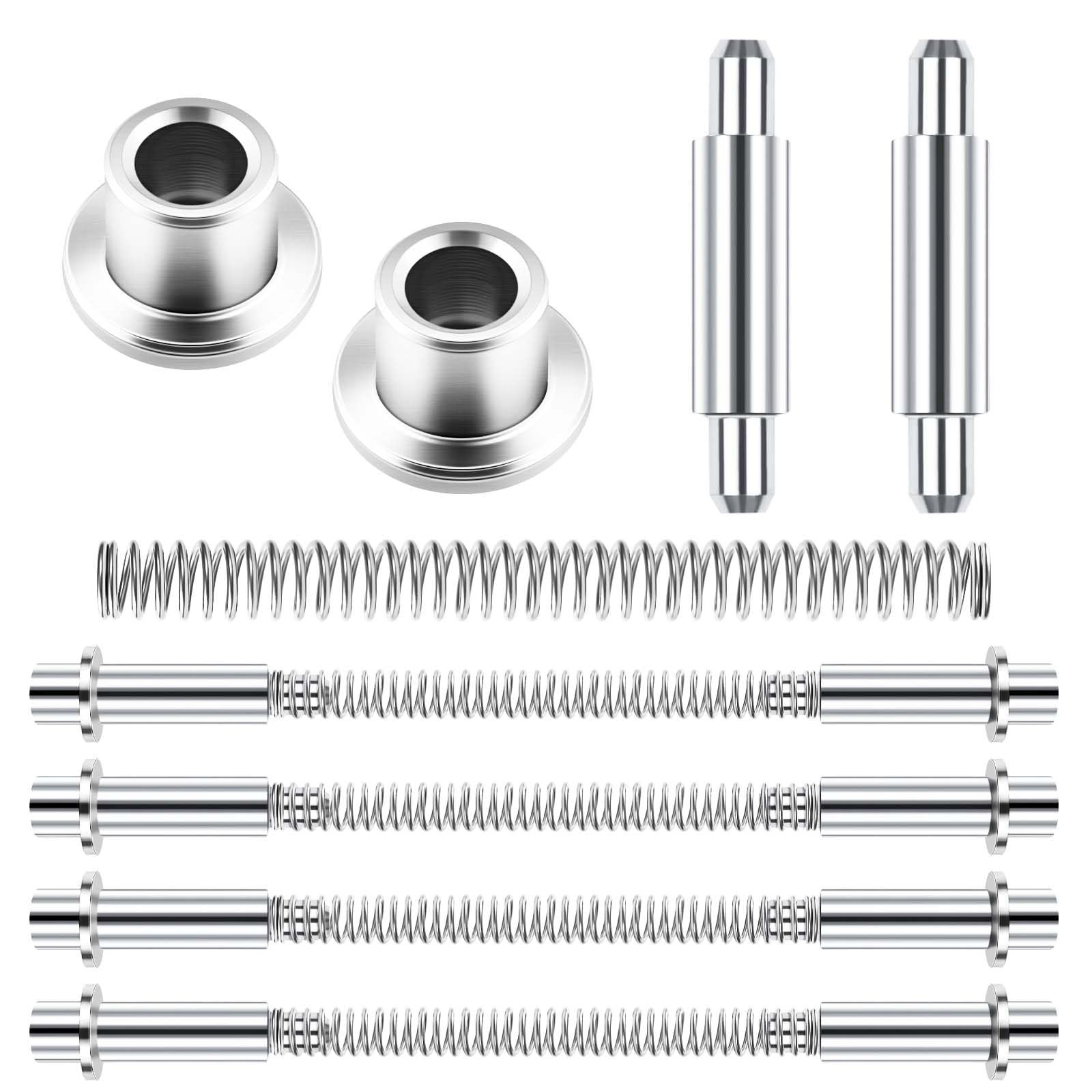 4 Pack Storm Door Hinge Pin Kit, Including 8PCS Aluminum Hinge Pins, 8PCS Bus…